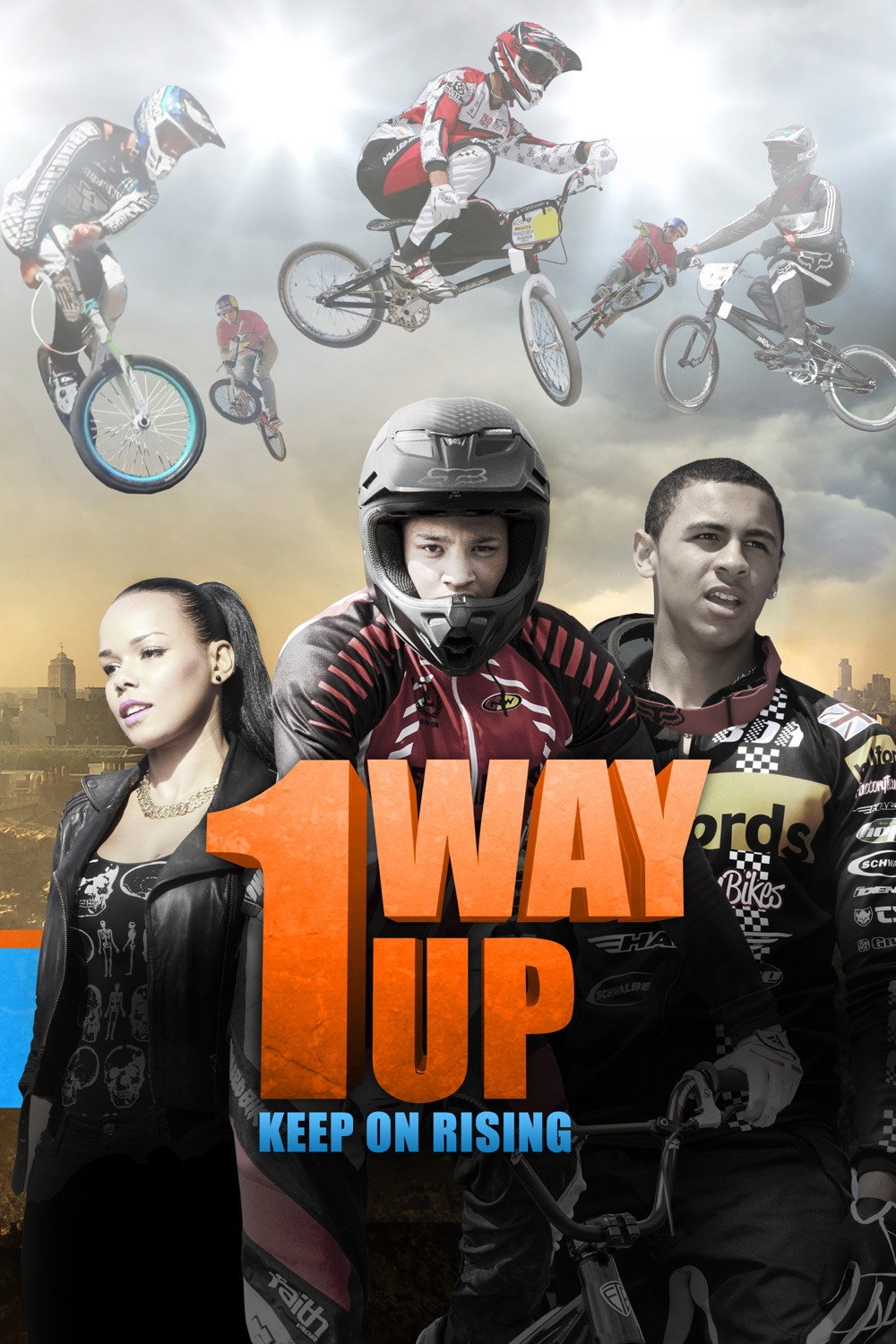 1 Way Up: The Story of Peckham BMX movie poster print