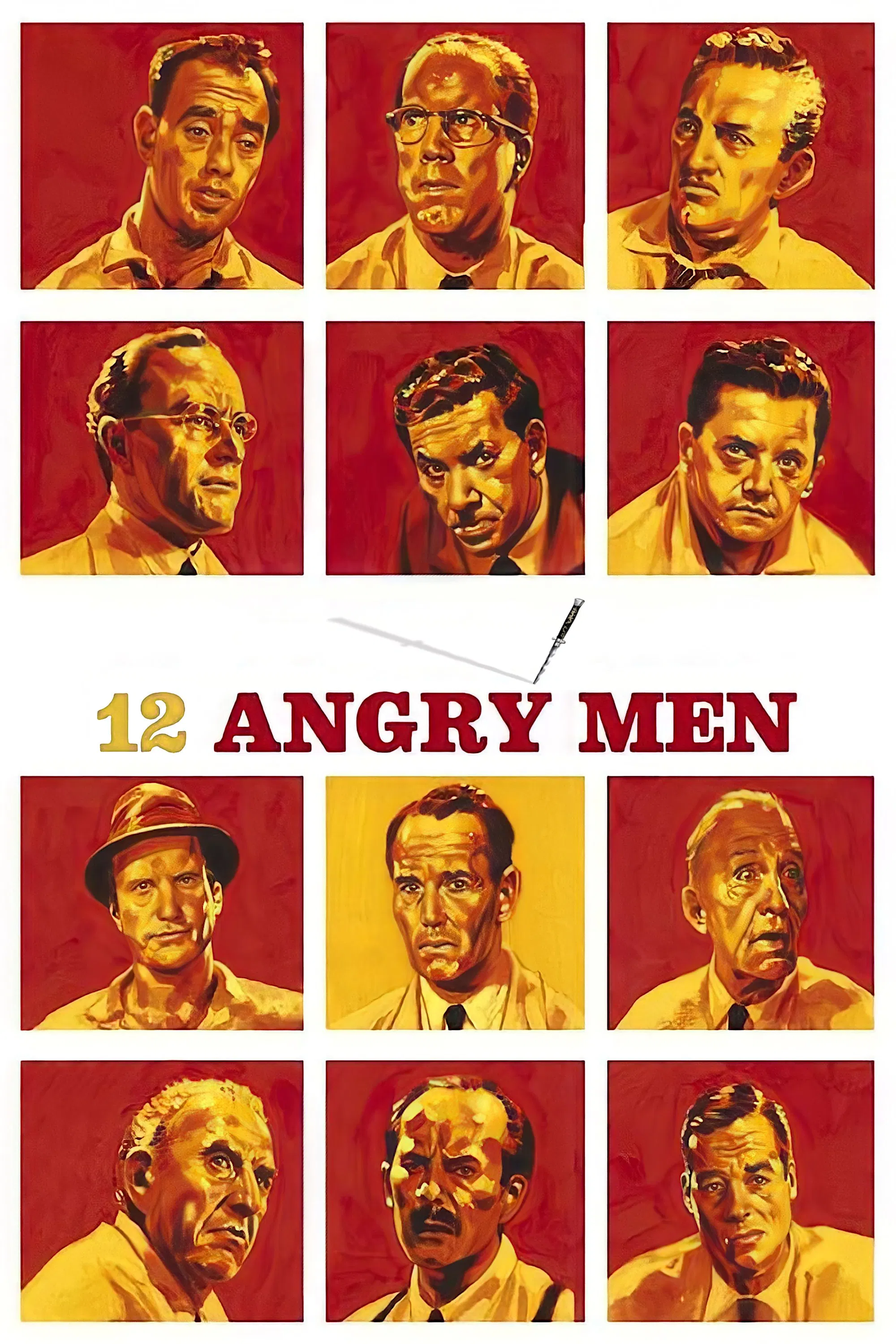 12 Angry Men movie poster print