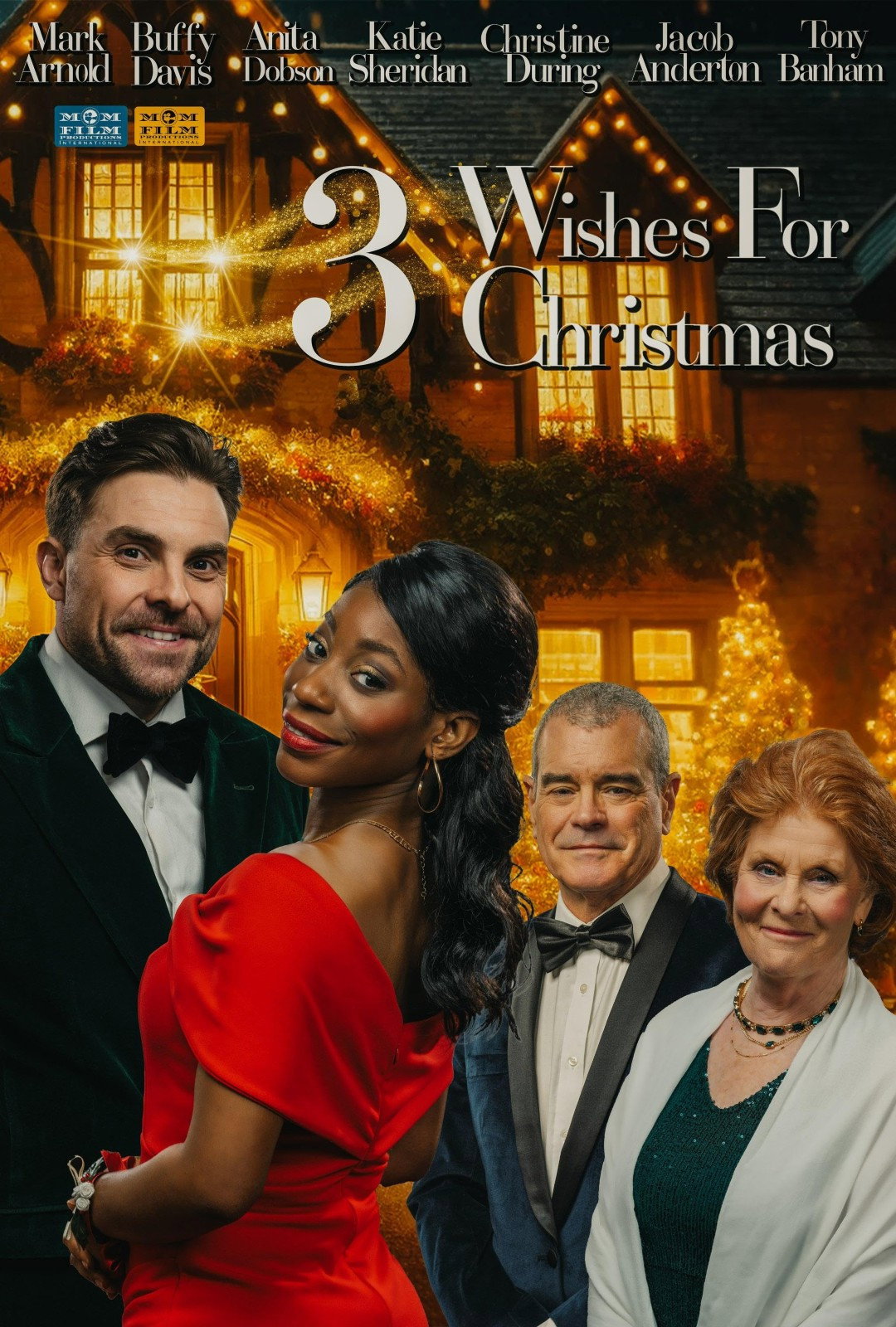 3 Wishes for Christmas movie poster print