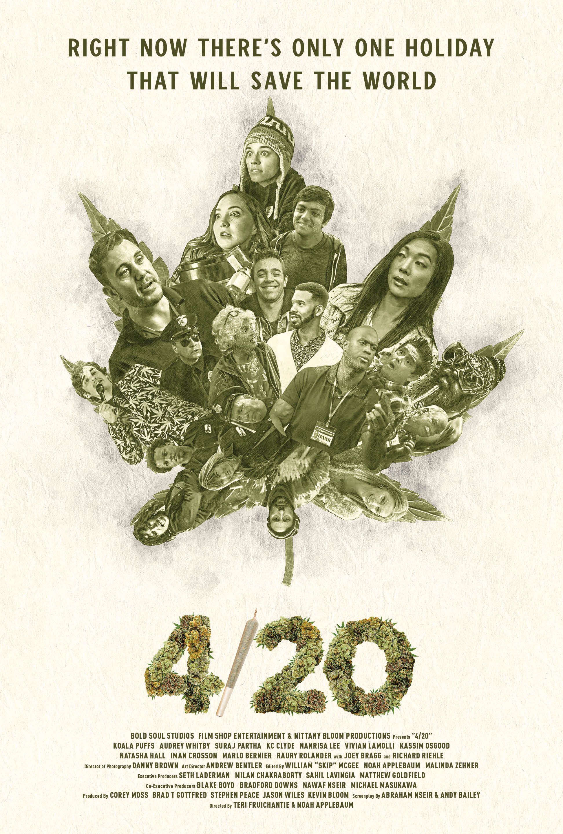4/20 movie poster print