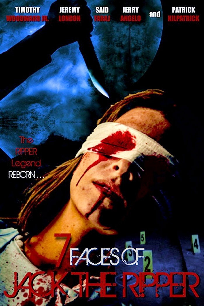 7 Faces of Jack the Ripper movie poster print