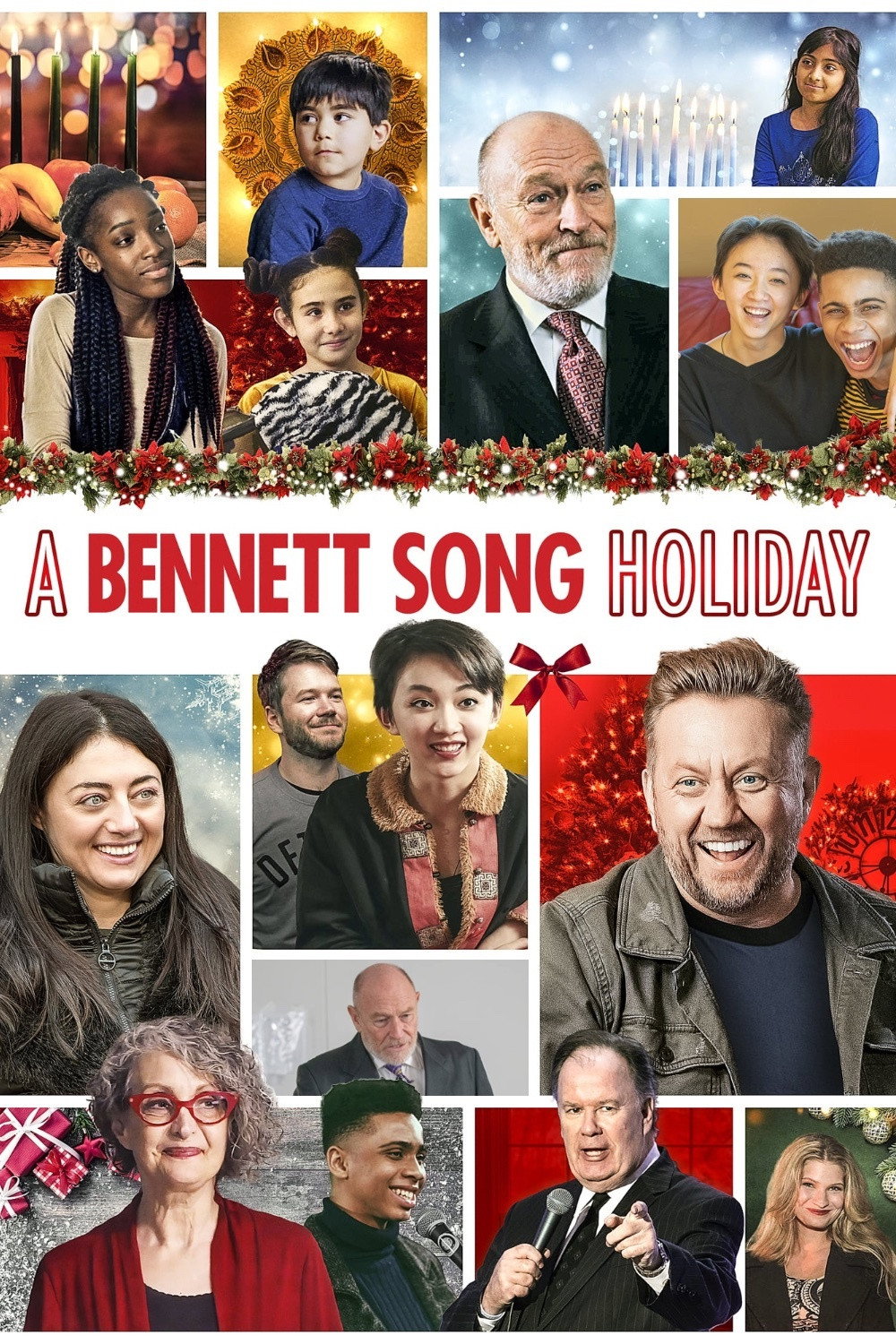 A Bennett Song Holiday movie poster print