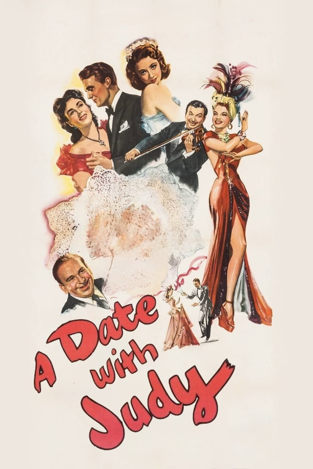 A Date with Judy movie poster print