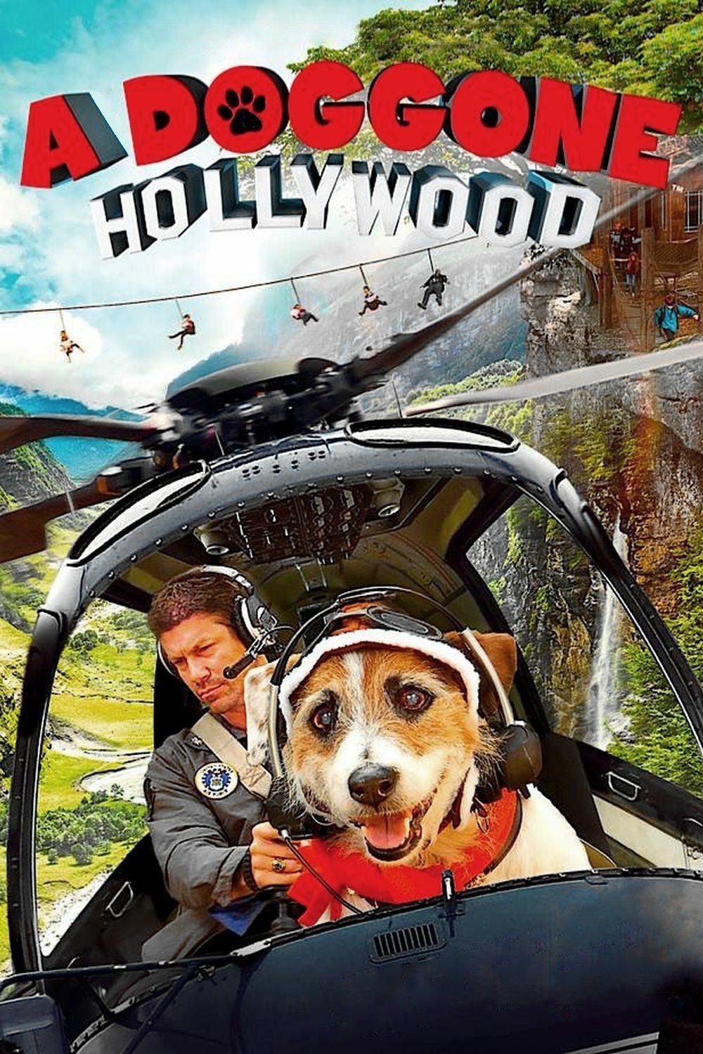 A Doggone Hollywood movie poster print