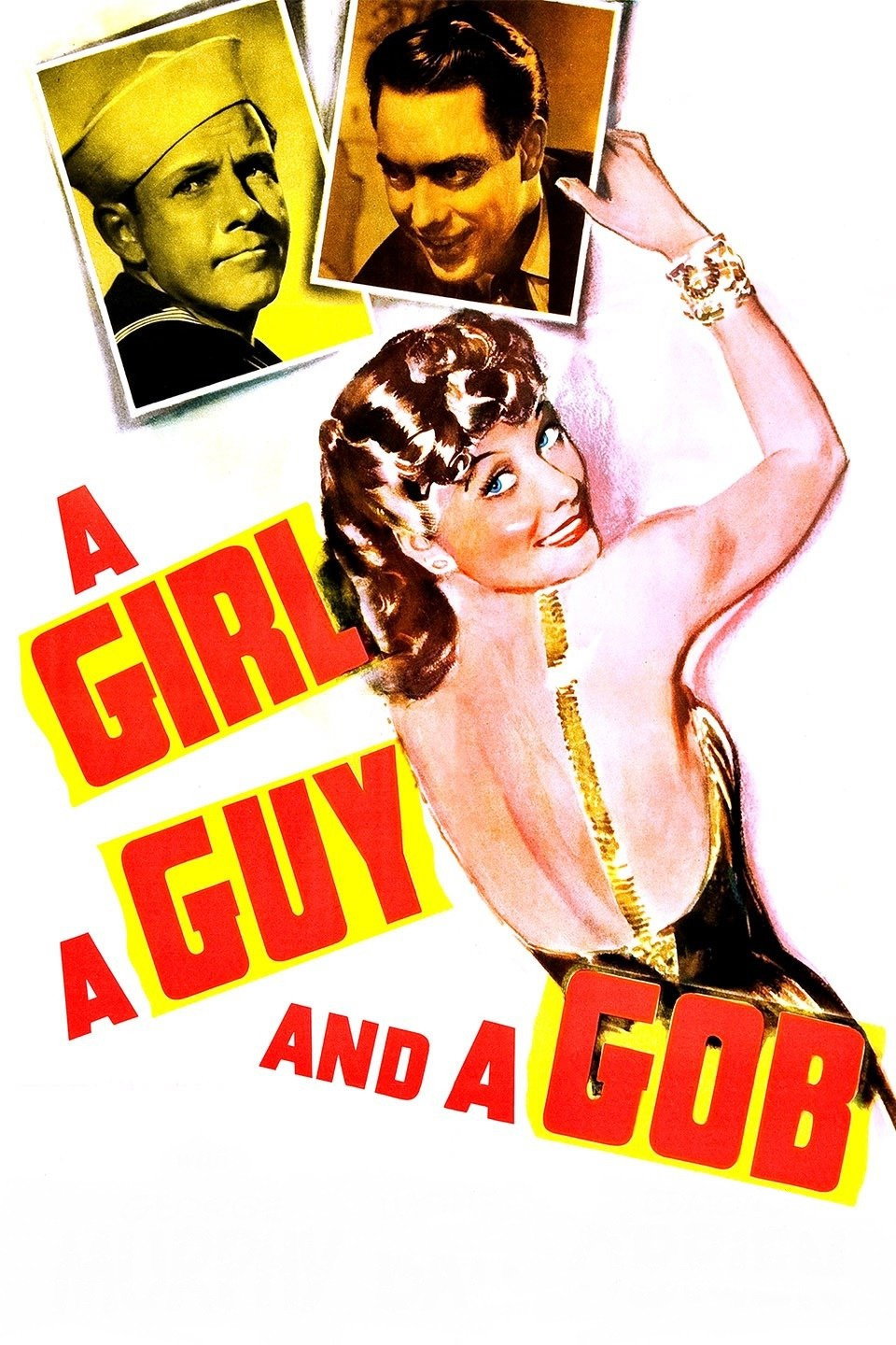 A Girl, a Guy, and a Gob movie poster print