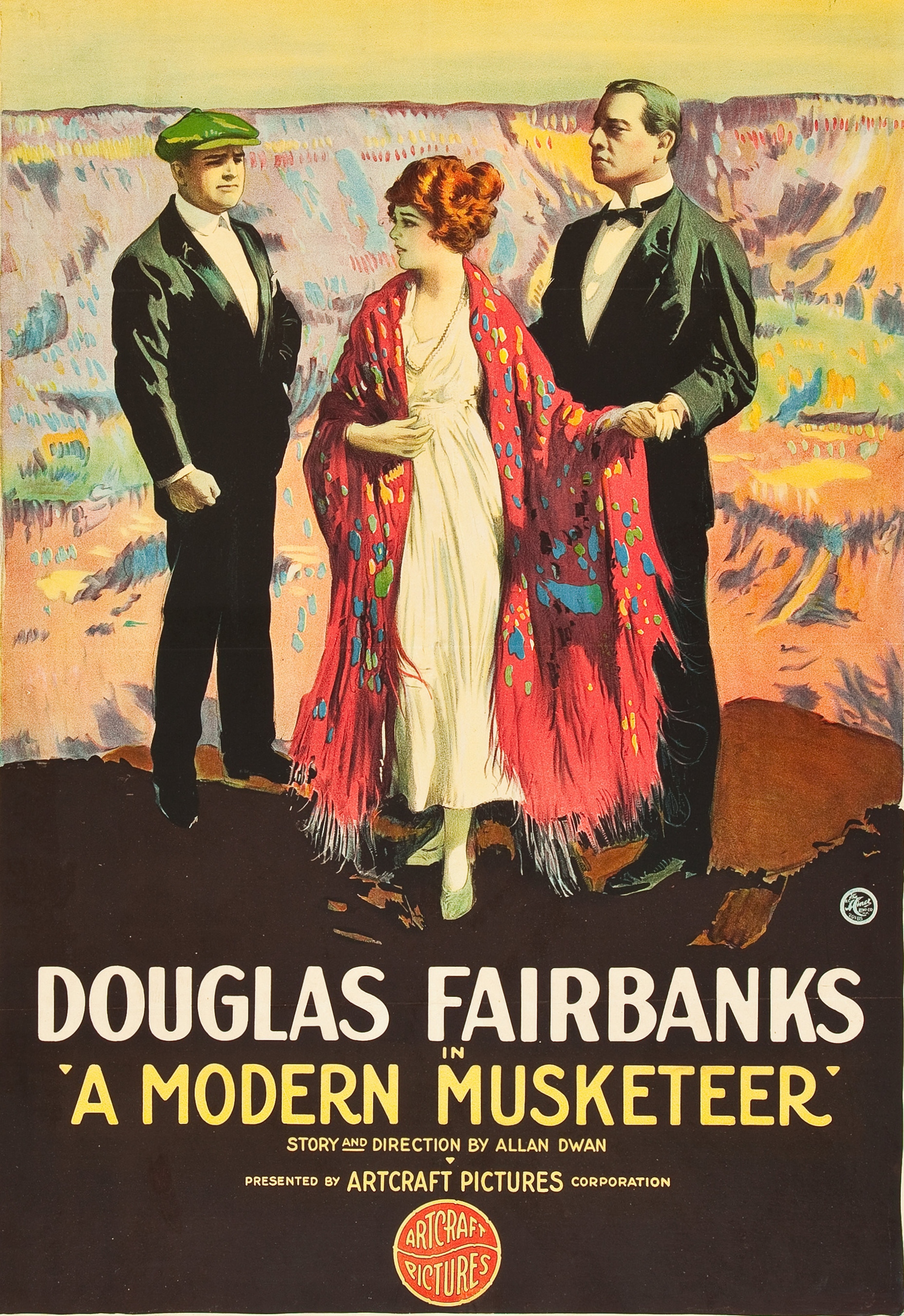 A Modern Musketeer movie poster print