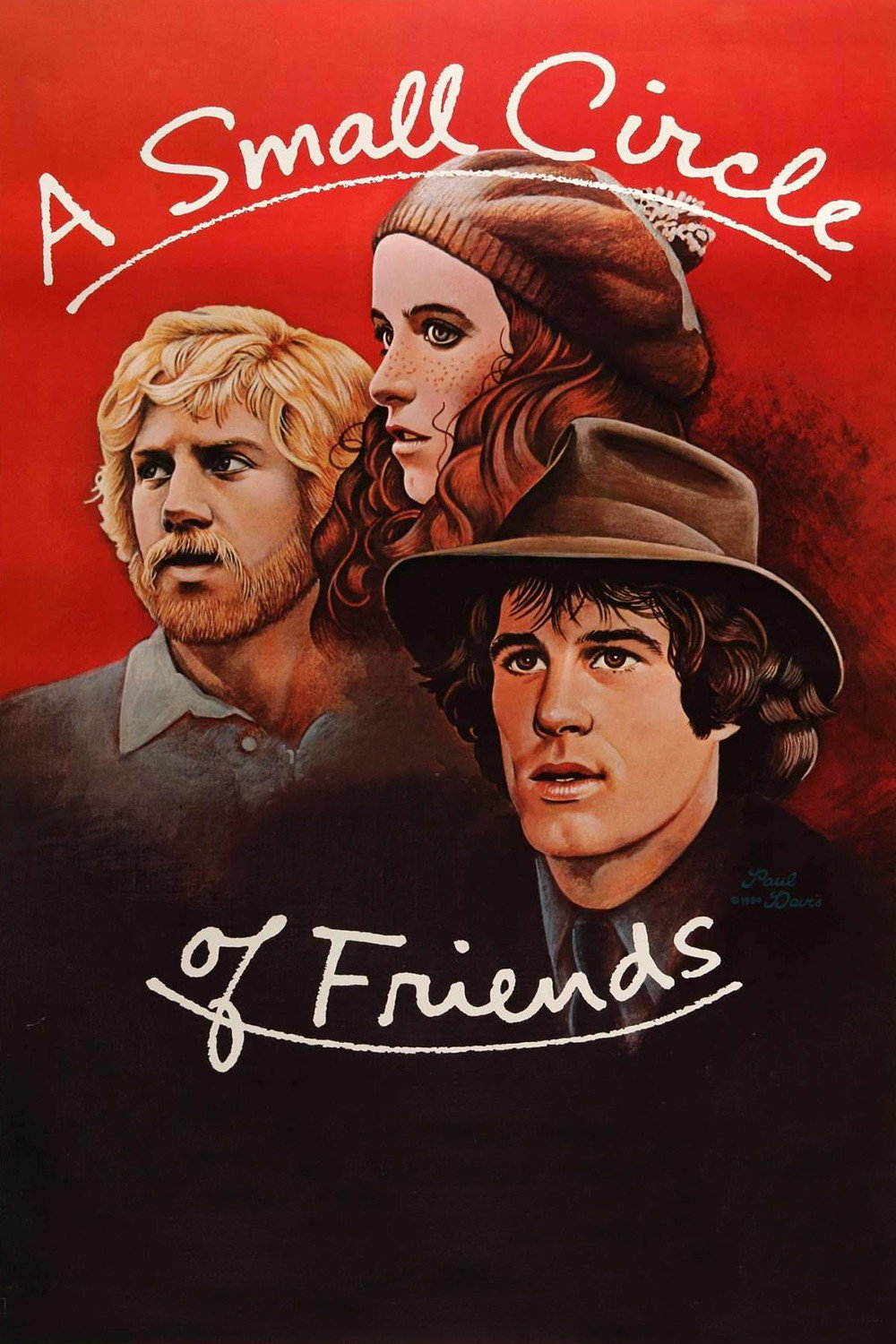A Small Circle of Friends movie poster print