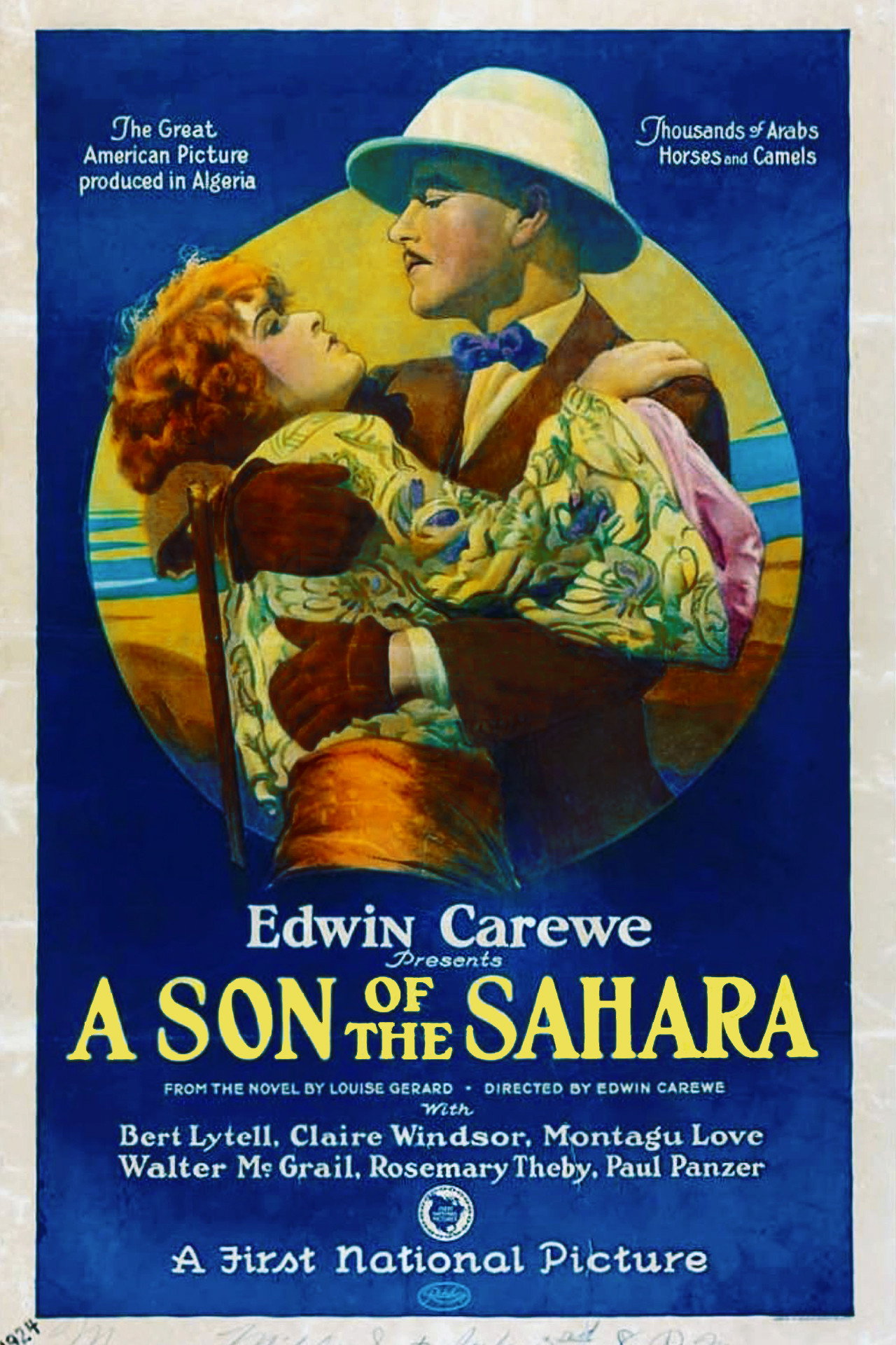 A Son of the Sahara movie poster print