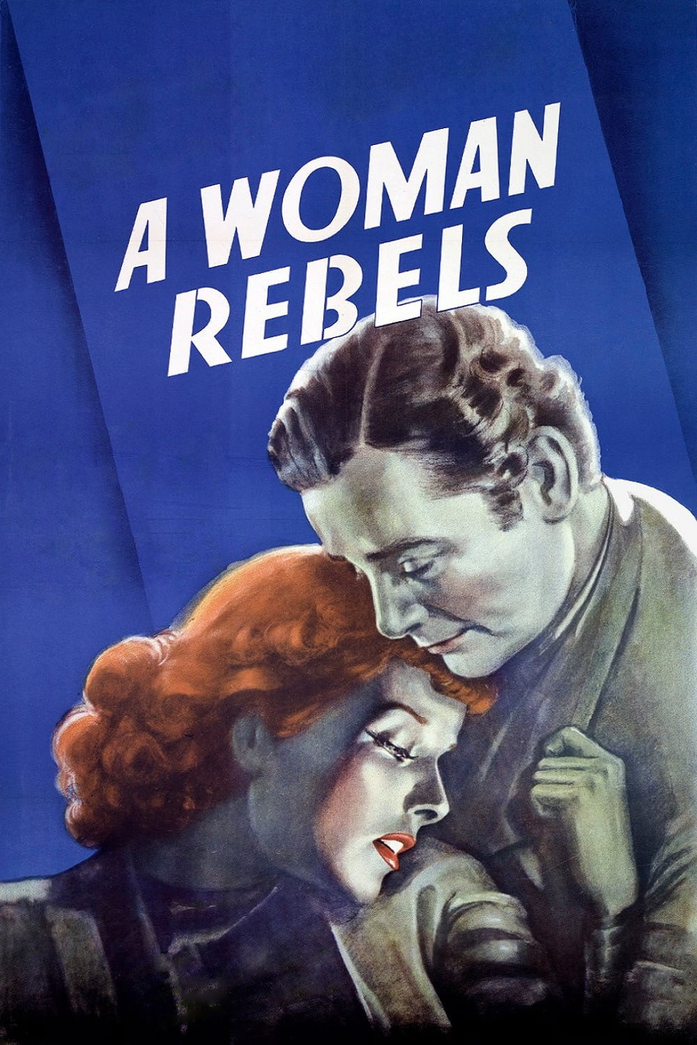 A Woman Rebels movie poster print