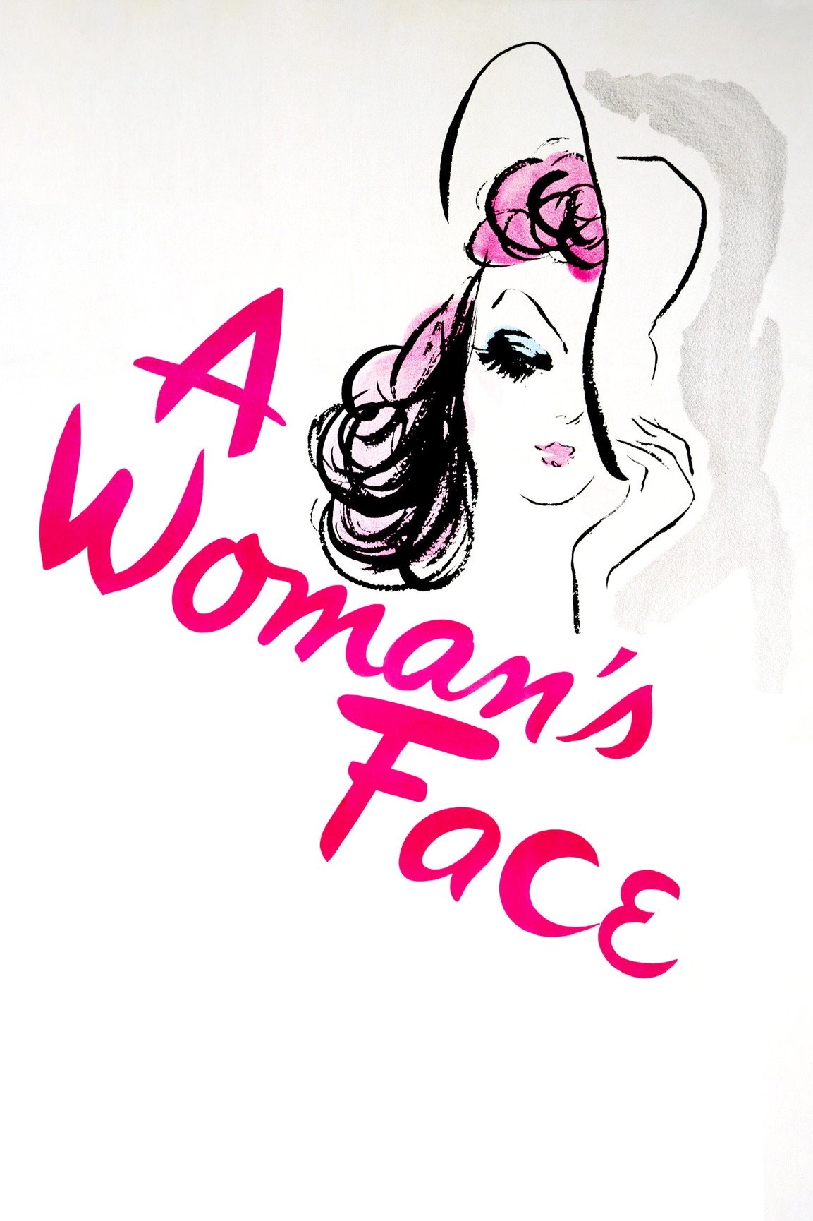 A Woman's Face movie poster print