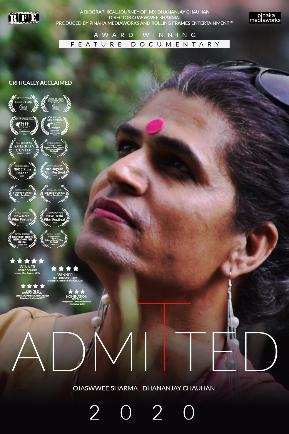 Admitted movie poster print