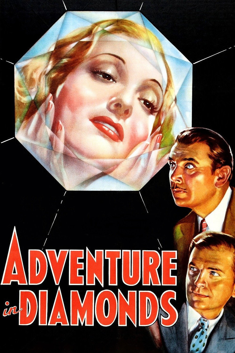 Adventure in Diamonds movie poster print