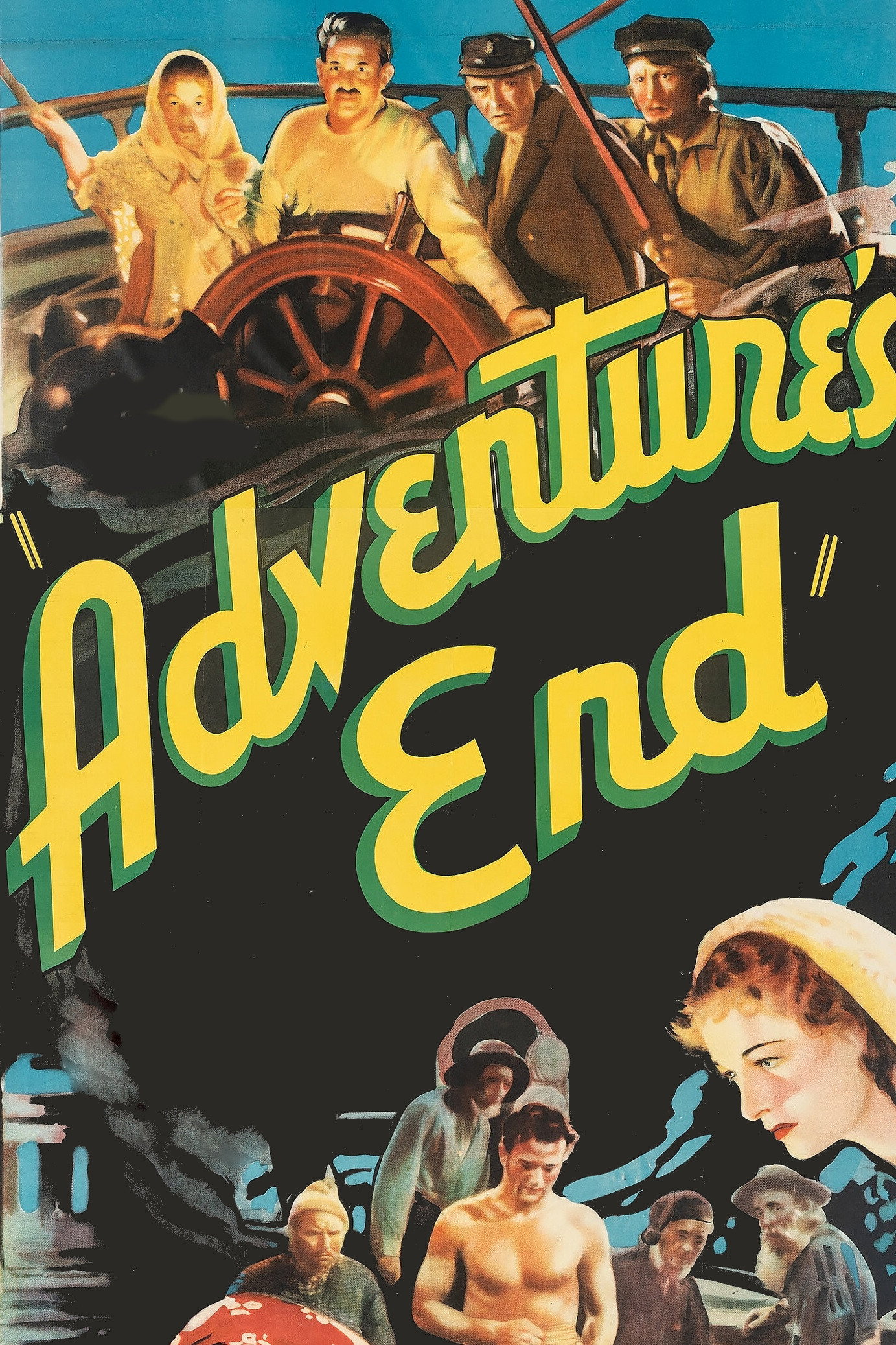 Adventure's End movie poster print