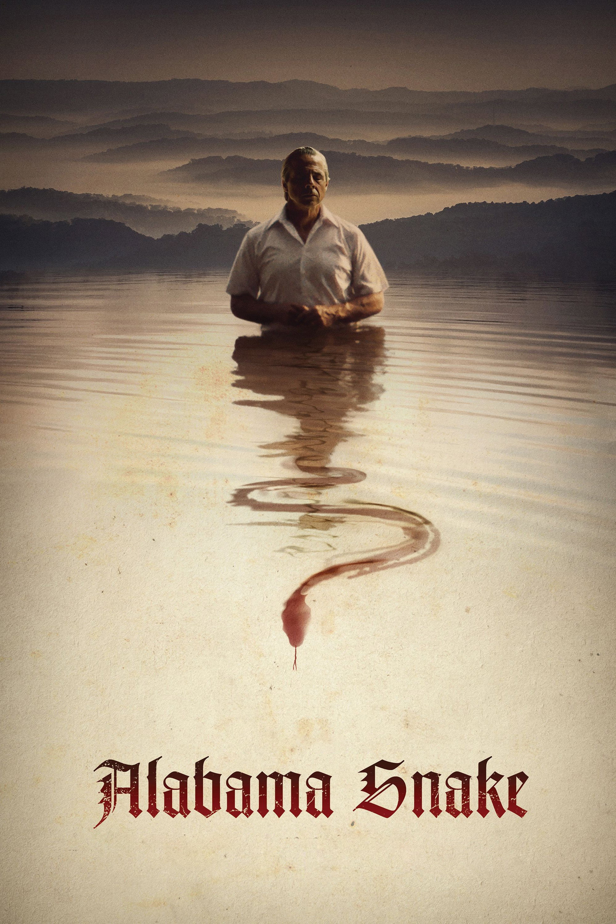 Alabama Snake movie poster print