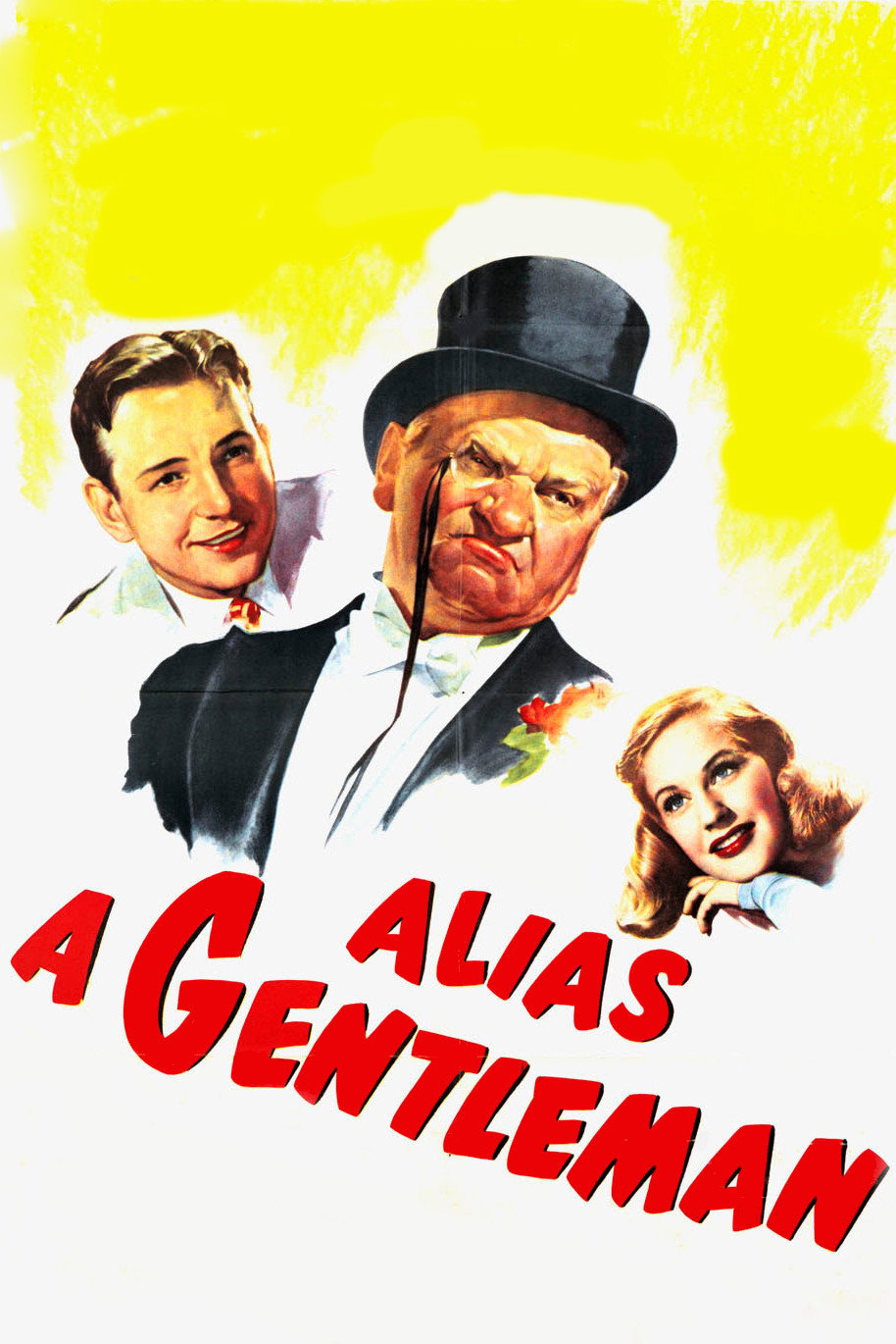 Alias a Gentleman movie poster print