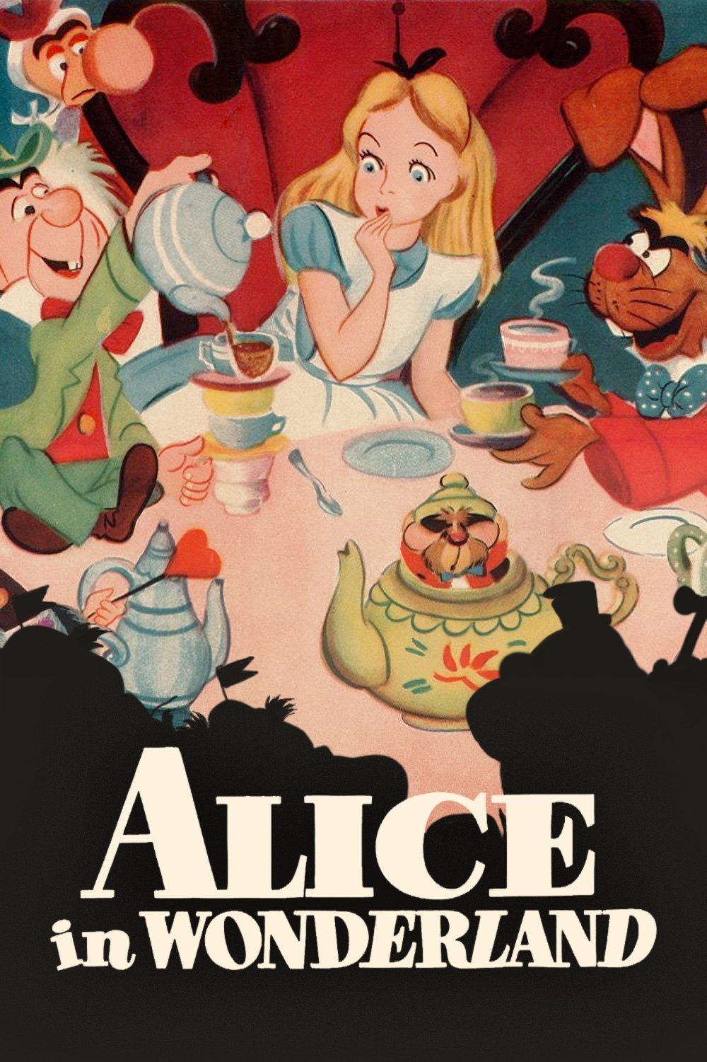 Alice in Wonderland movie poster print