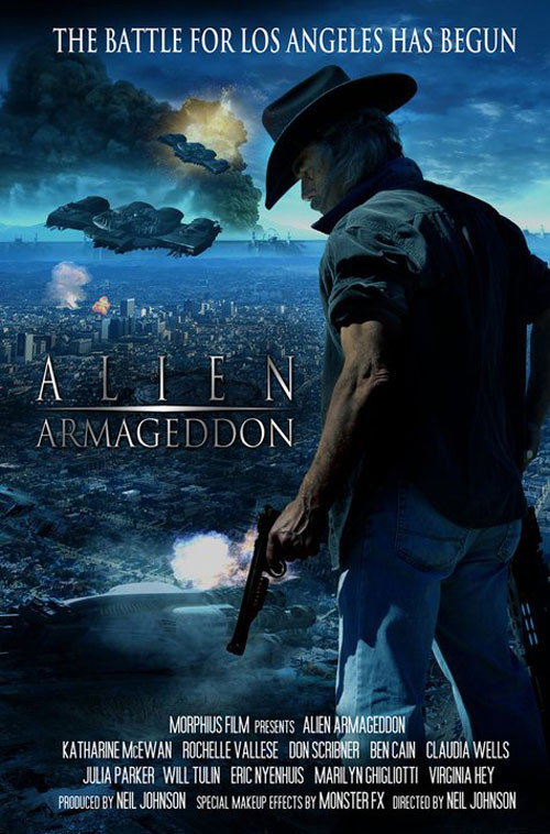 Alien Armageddon movie poster print