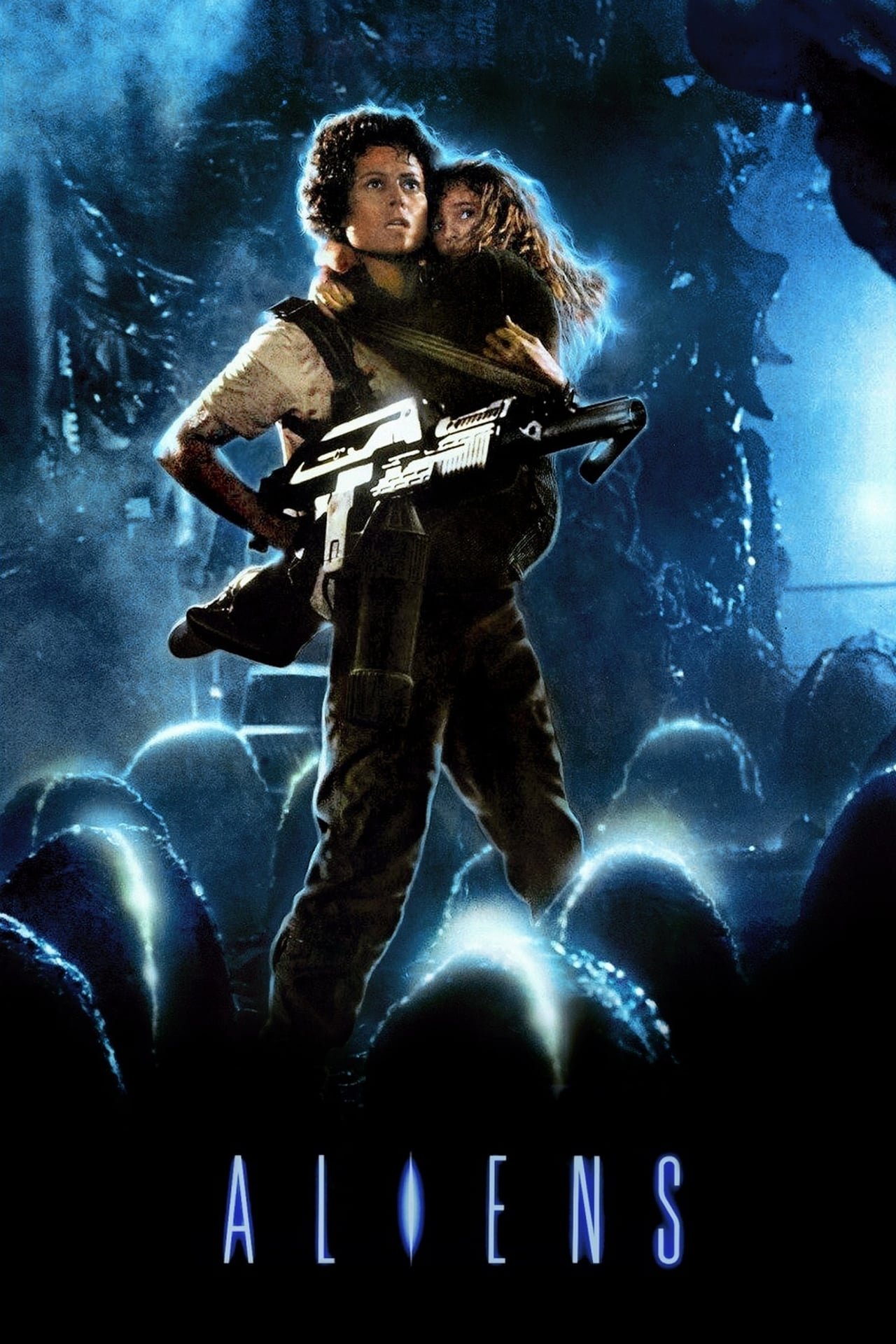 Aliens movie poster print