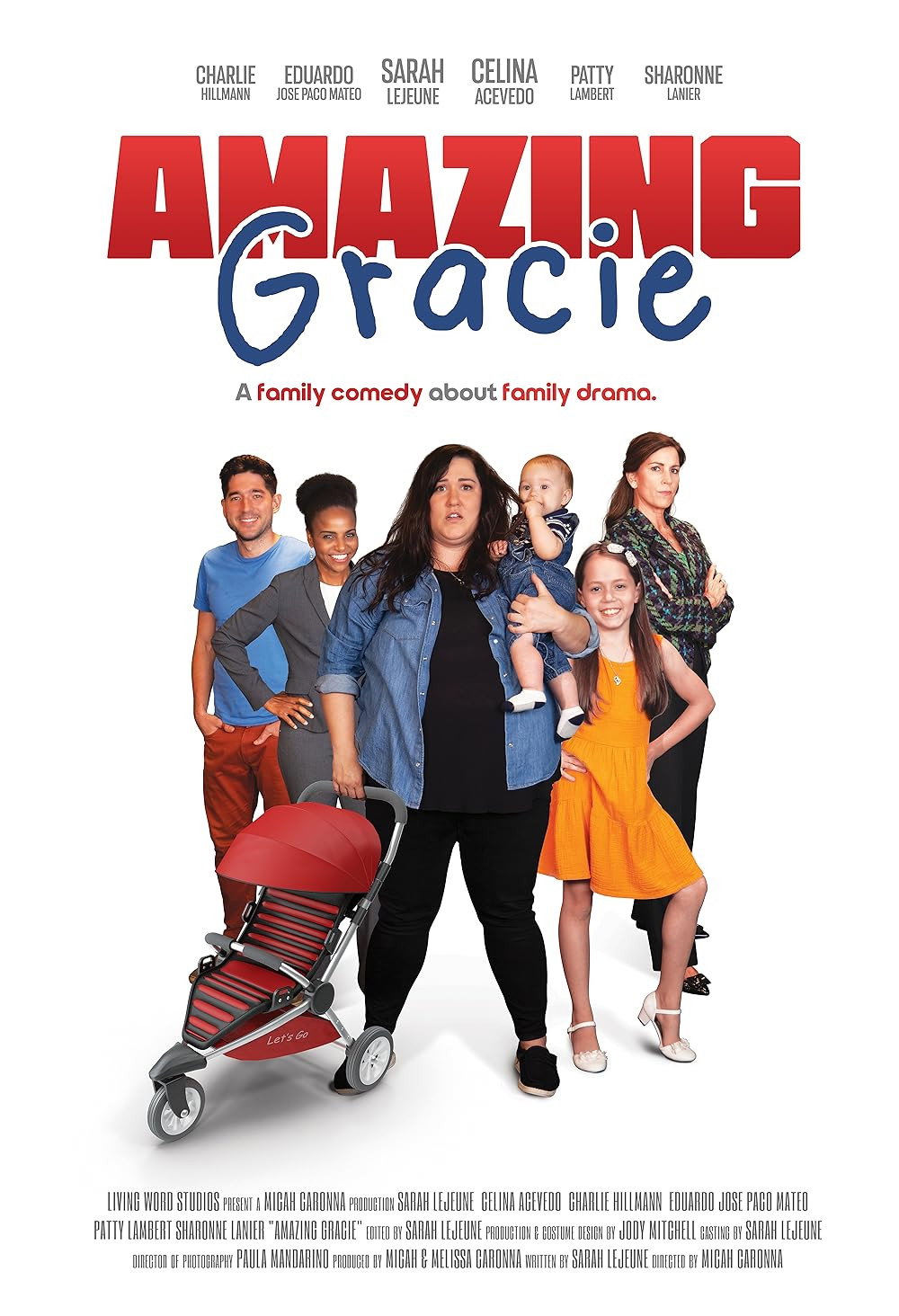 Amazing Gracie movie poster print