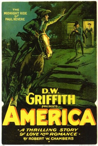 America movie poster print