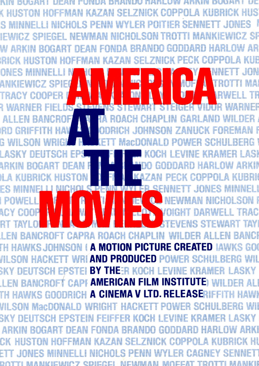 America at the Movies movie poster print