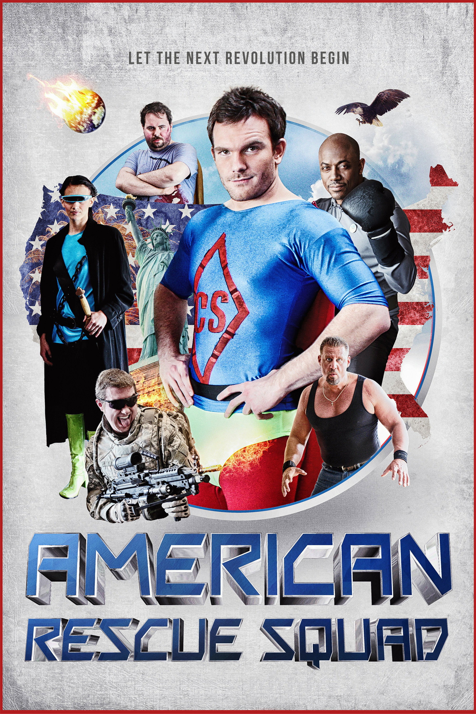 American Rescue Squad movie poster print
