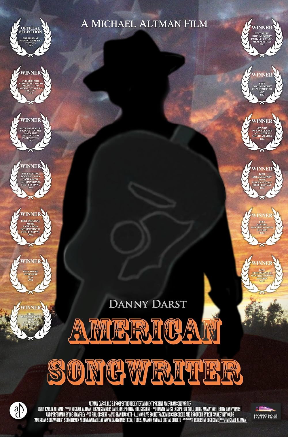 American Songwriter movie poster print
