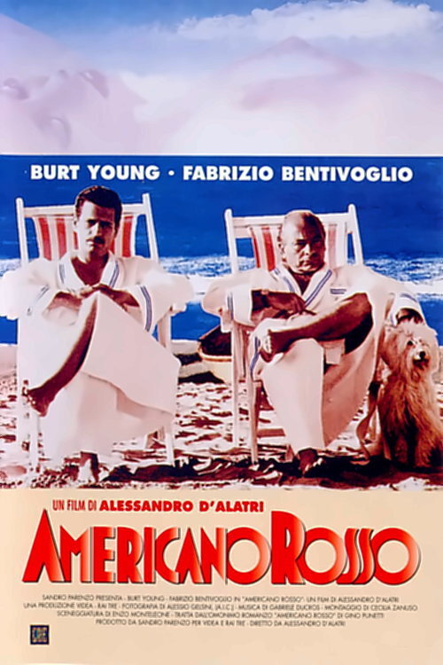 Americano rosso movie poster print