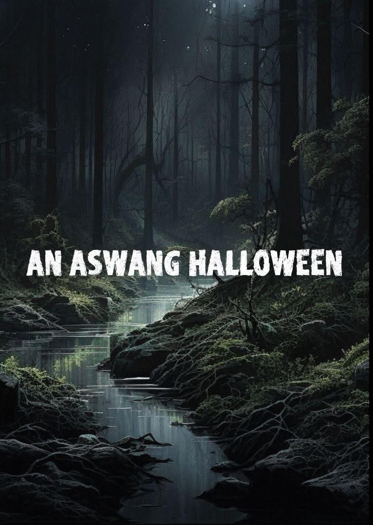 An Aswang Halloween movie poster print