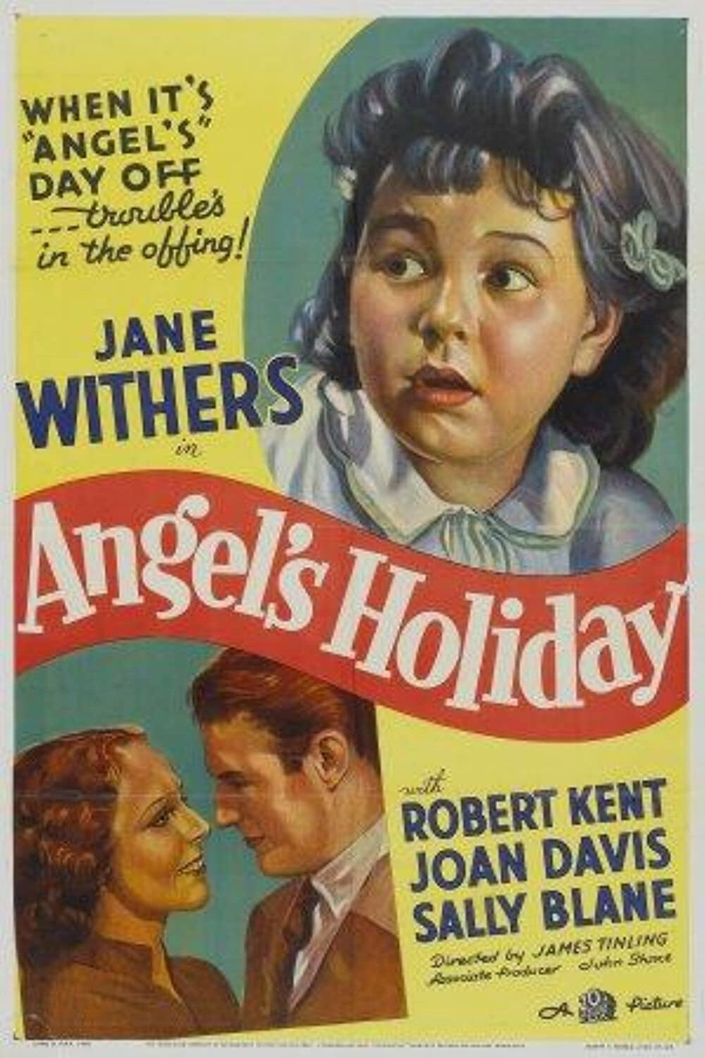 Angel's Holiday movie poster print