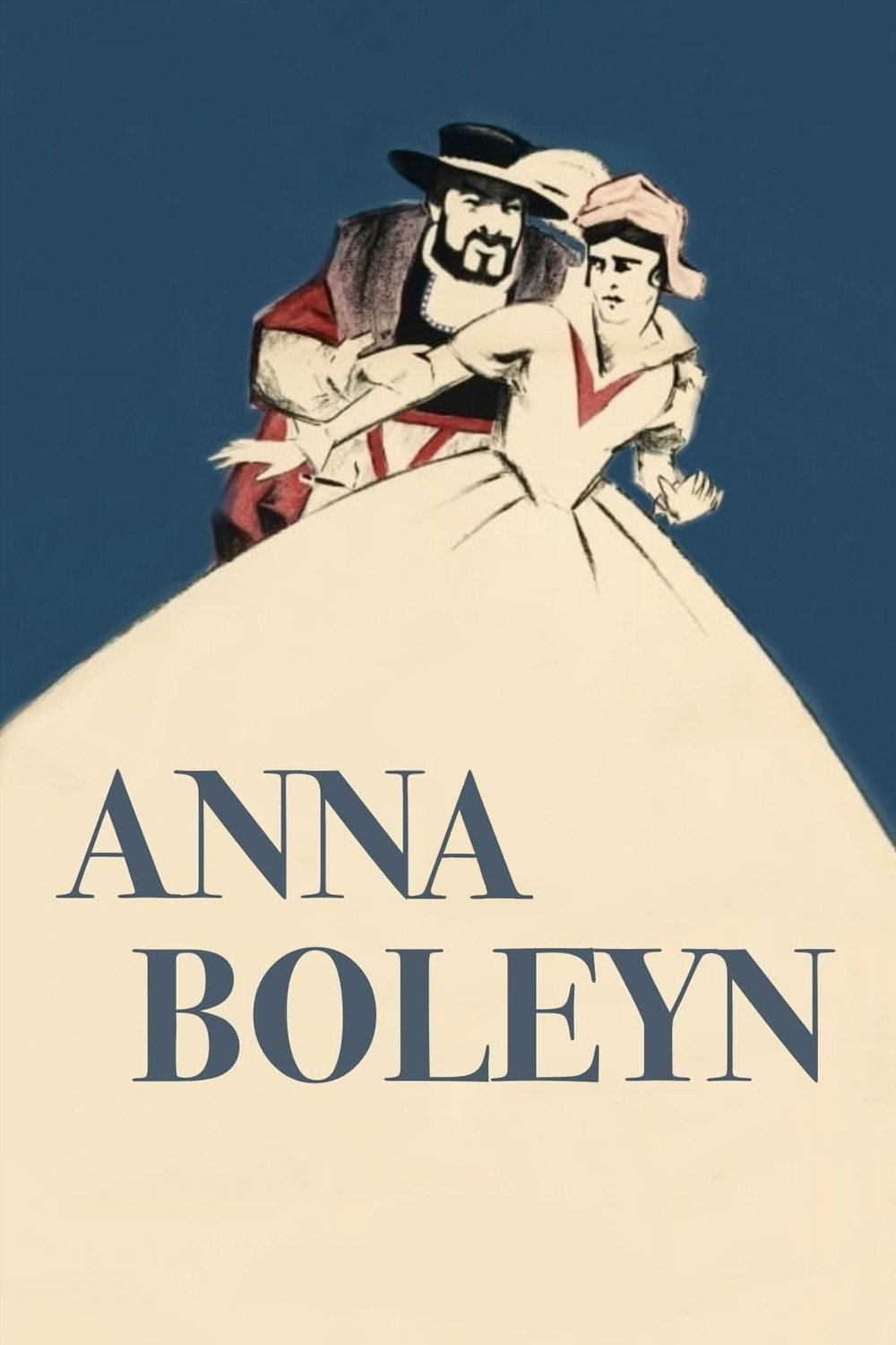 Anna Boleyn movie poster print