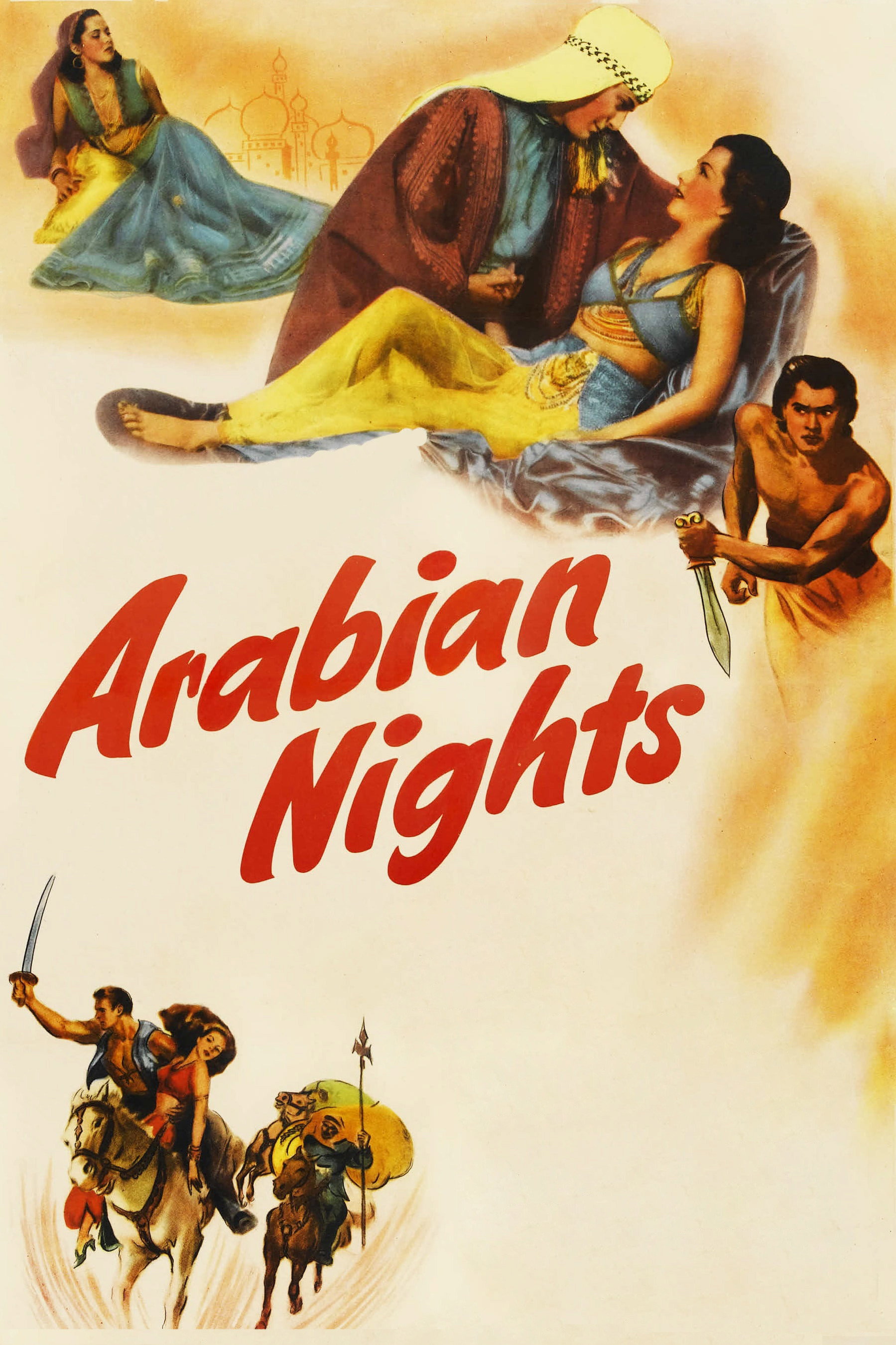 Arabian Nights movie poster print