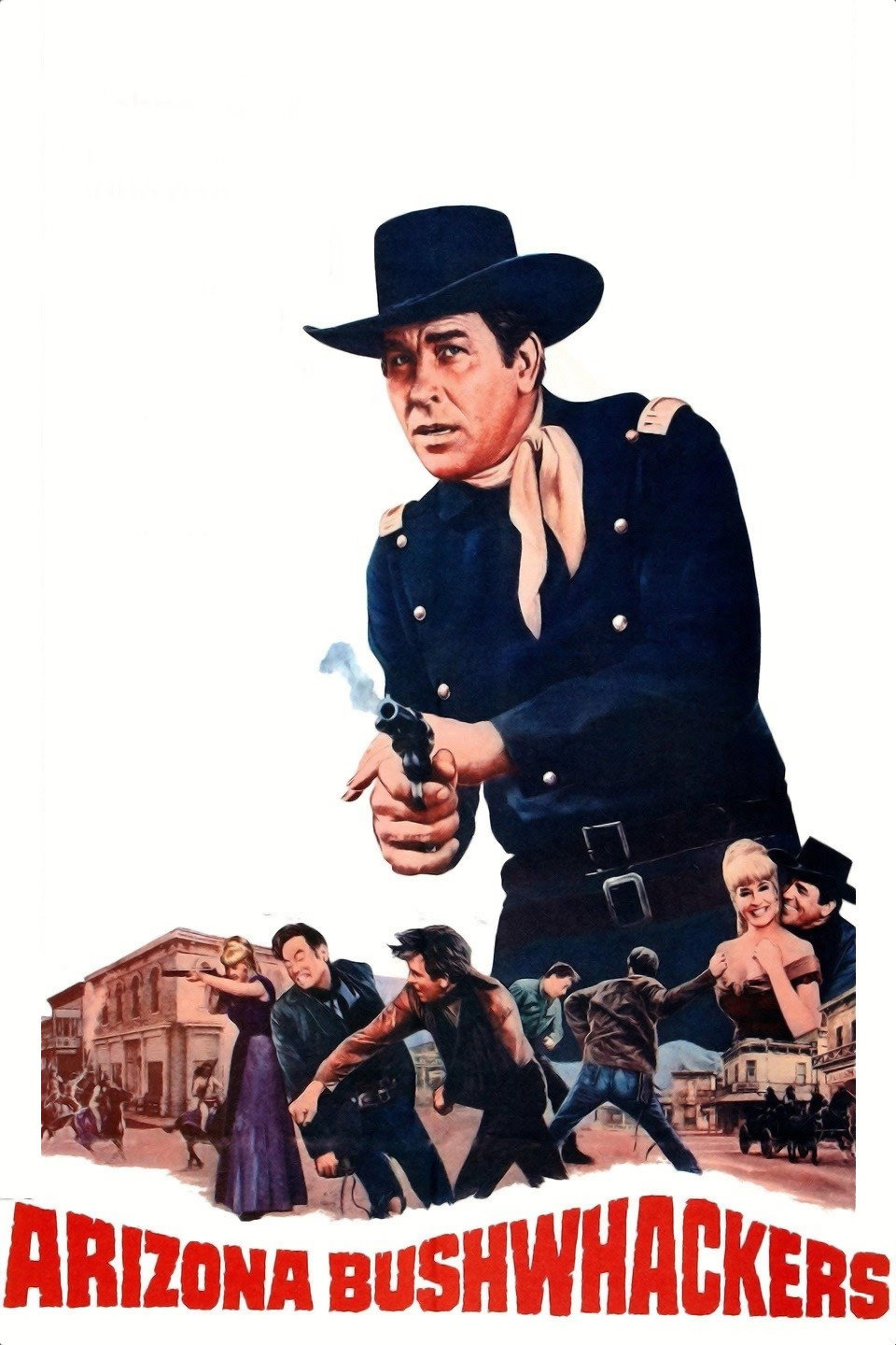 Arizona Bushwhackers movie poster print