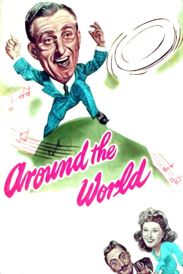 Around the World movie poster print