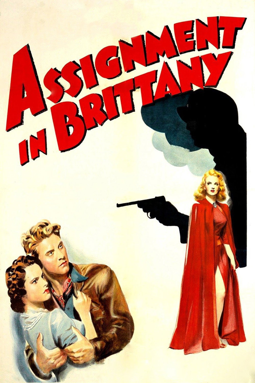 Assignment in Brittany movie poster print