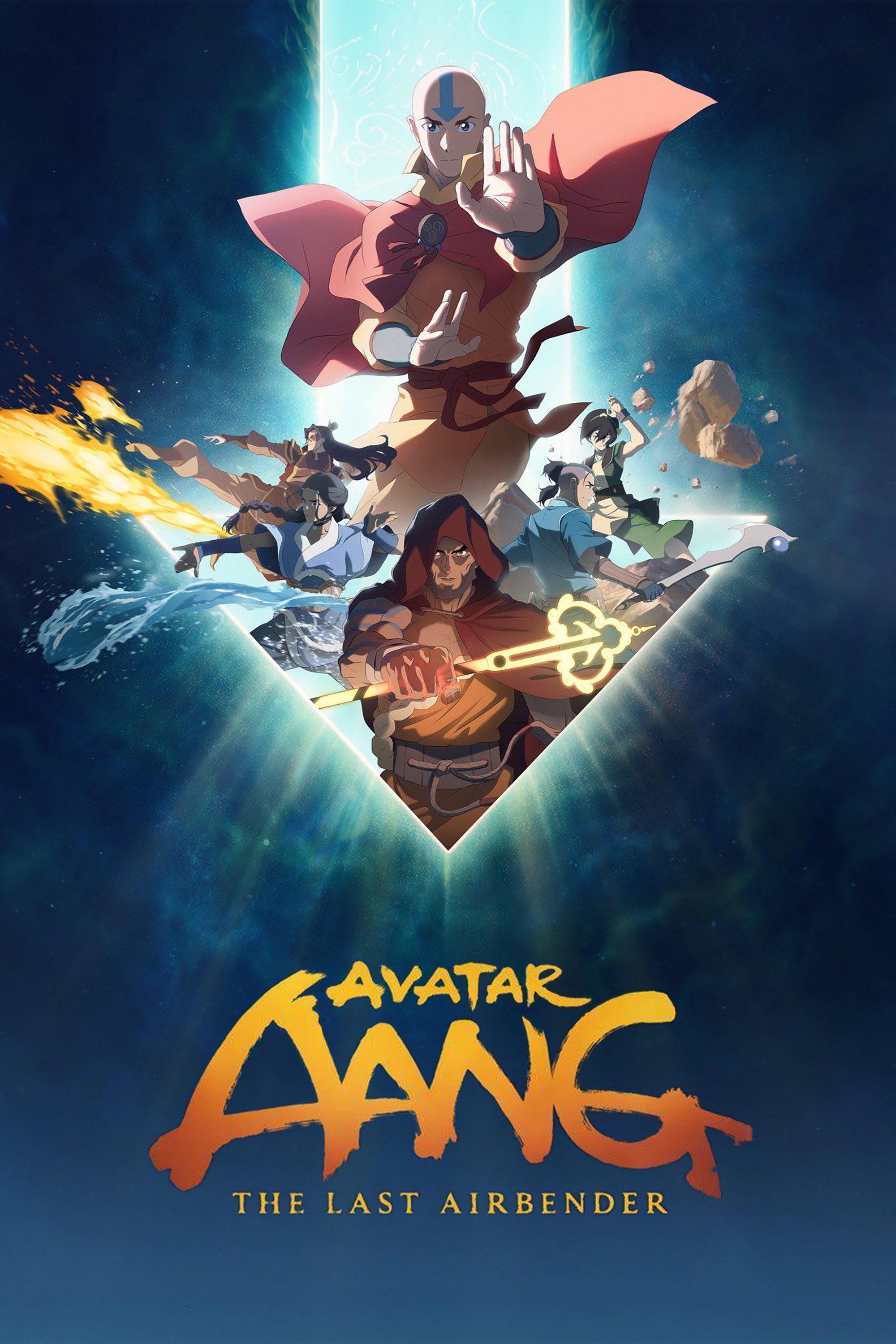 Avatar Aang: The Last Airbender movie poster print