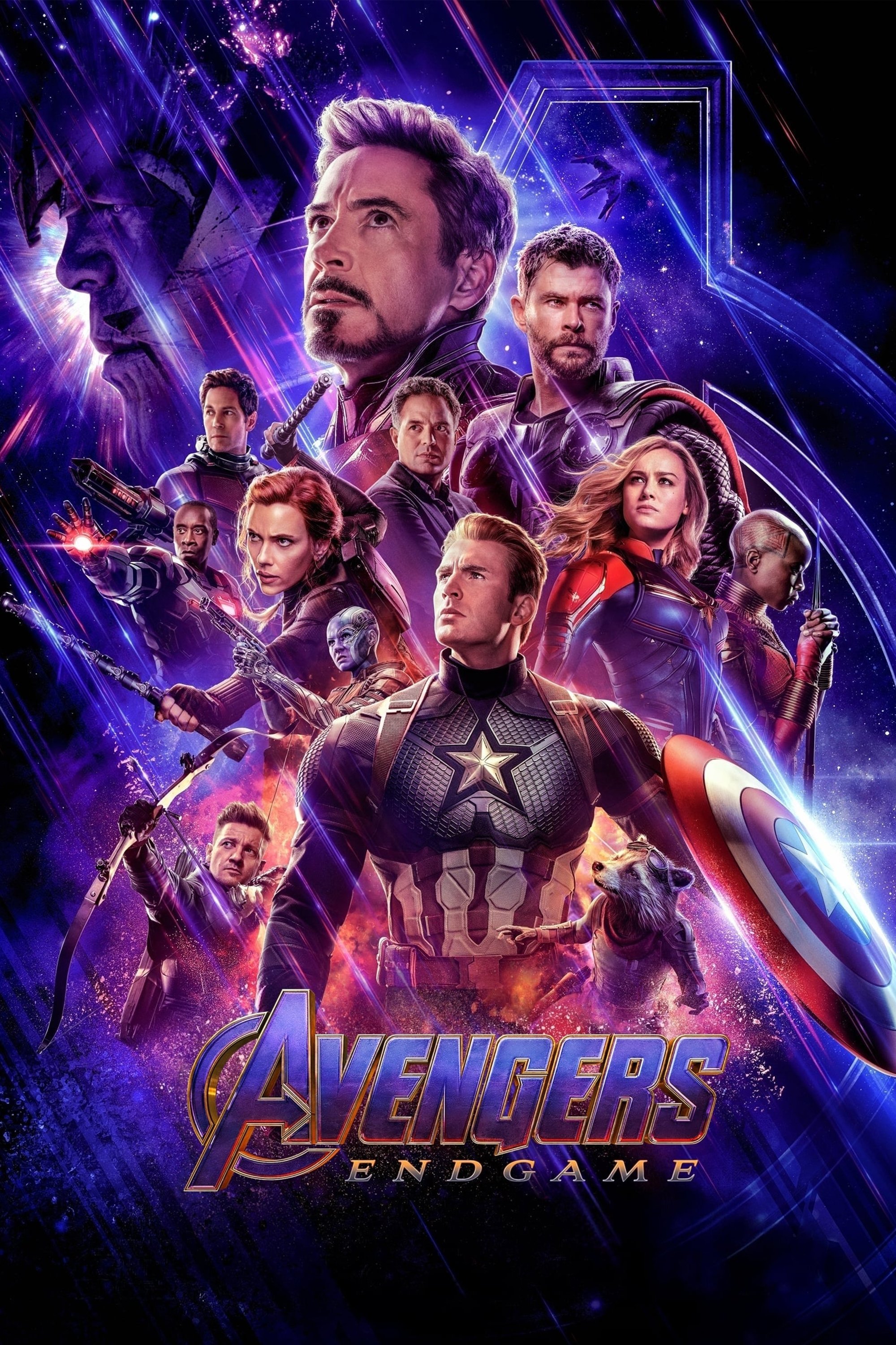 Avengers: Endgame movie poster print