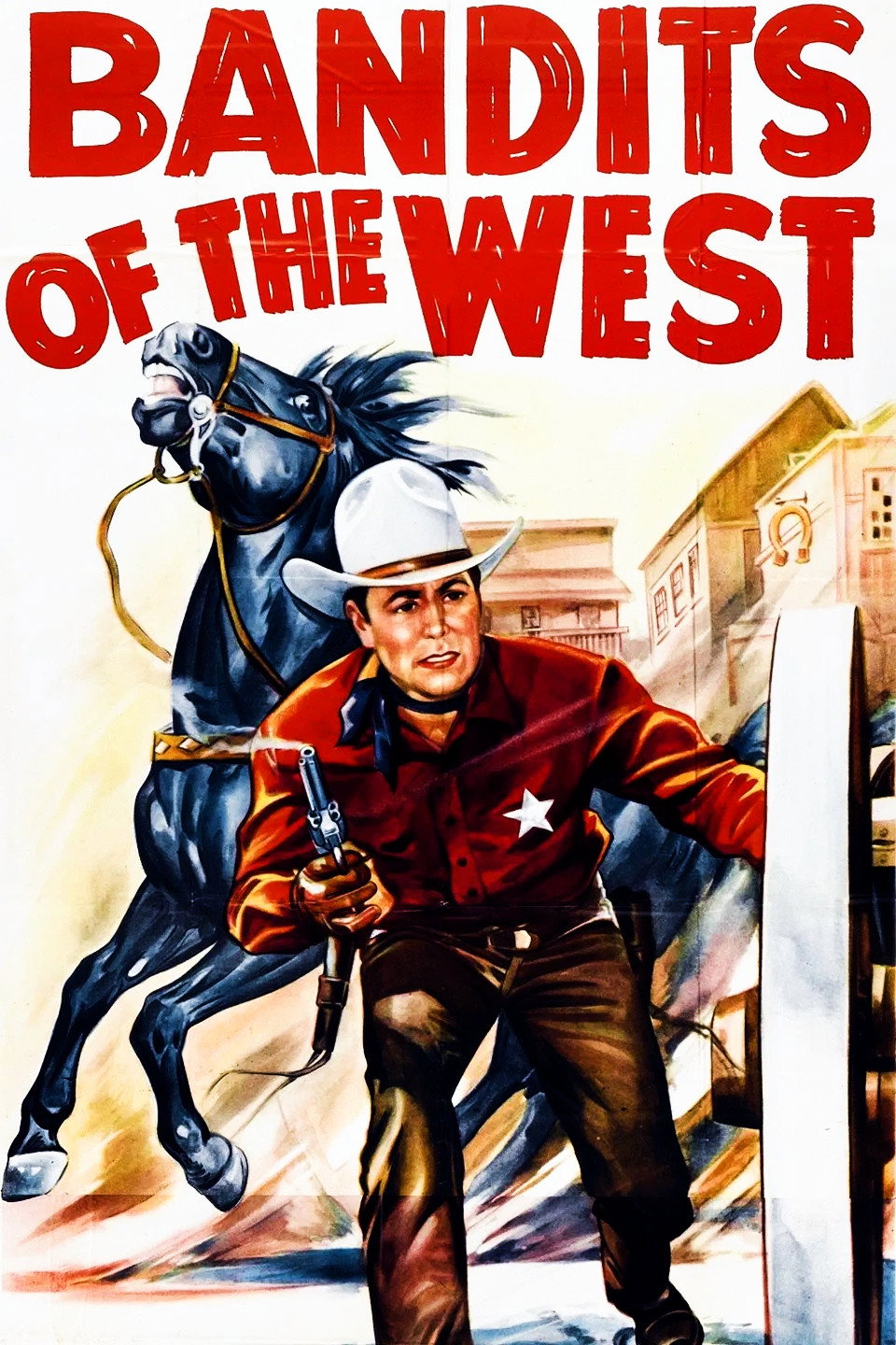 Bandits of the West movie poster print