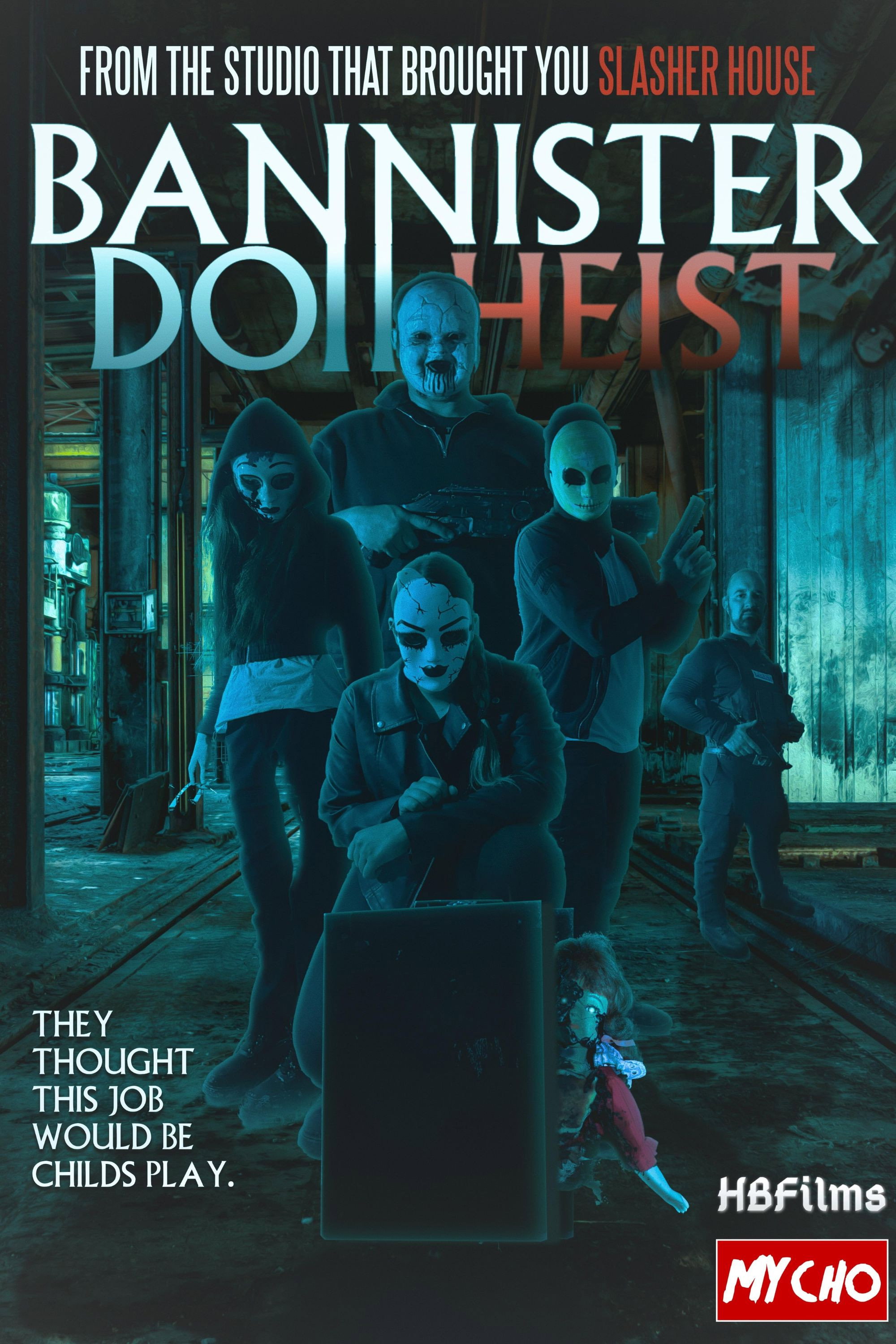 Bannister Doll Heist movie poster print