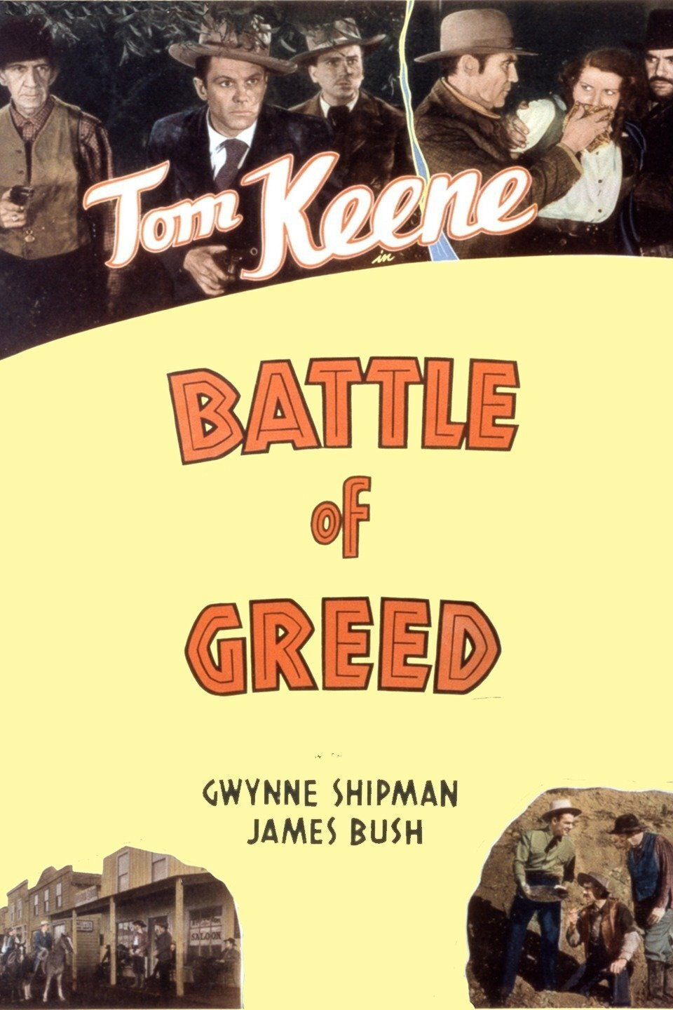 Battle of Greed movie poster print