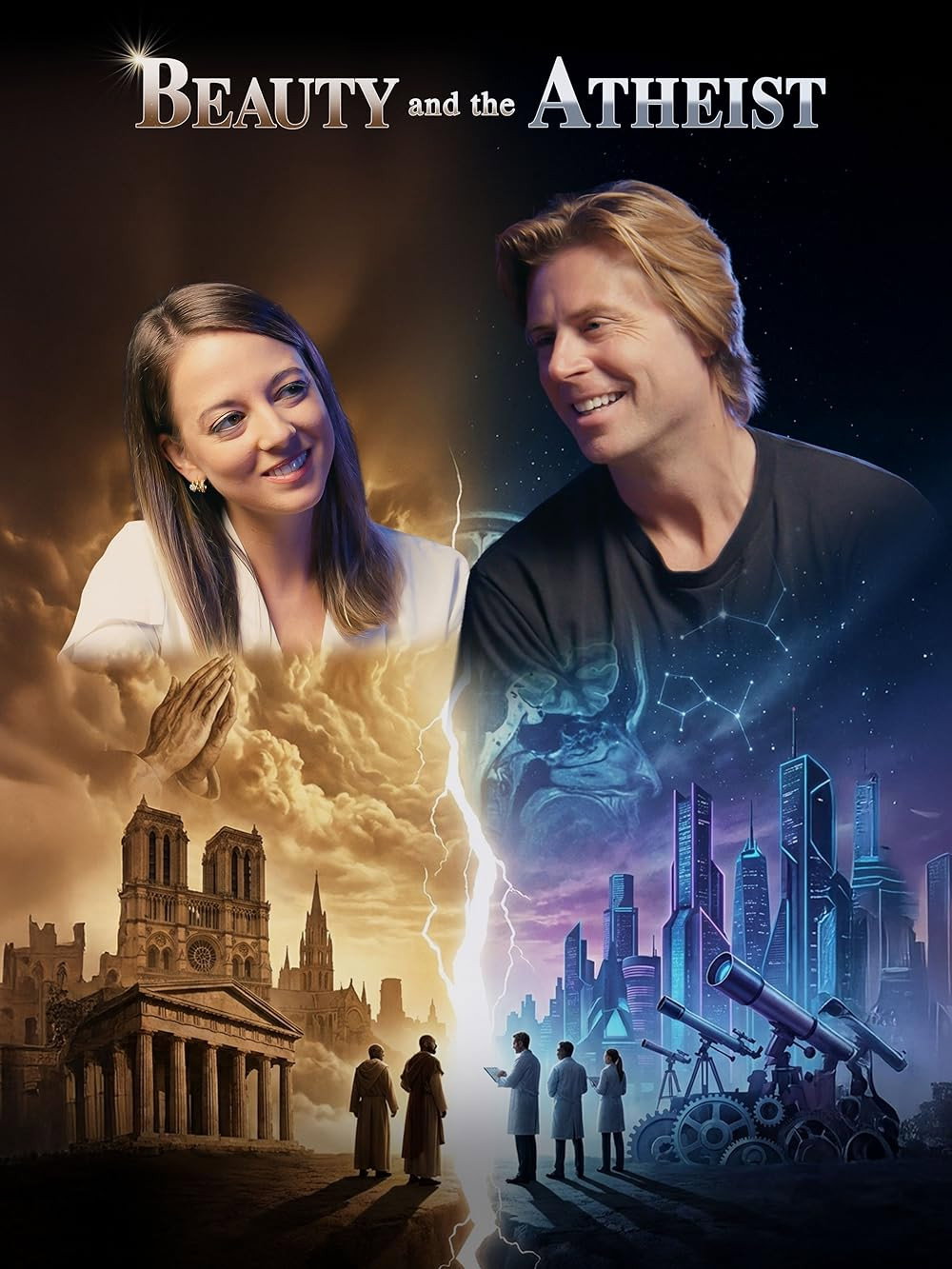 Beauty and the Atheist movie poster print