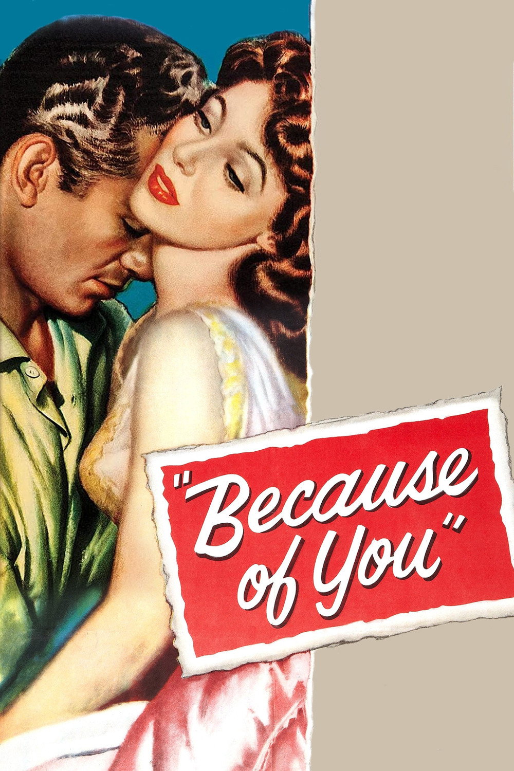Because of You movie poster print