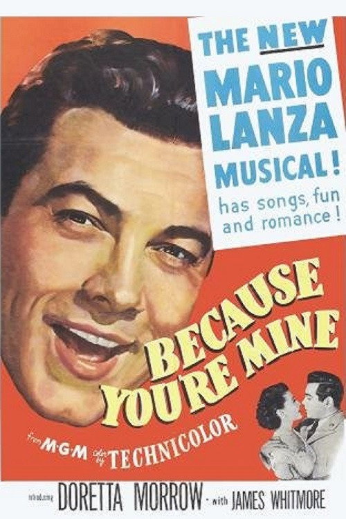 Because You're Mine movie poster print