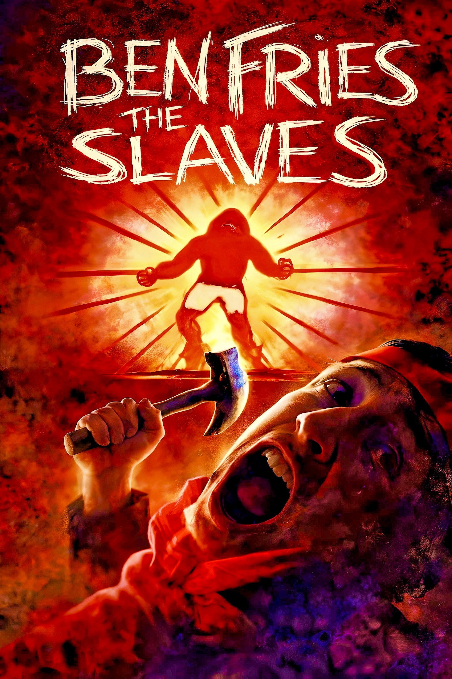 Ben Fries the Slaves movie poster print