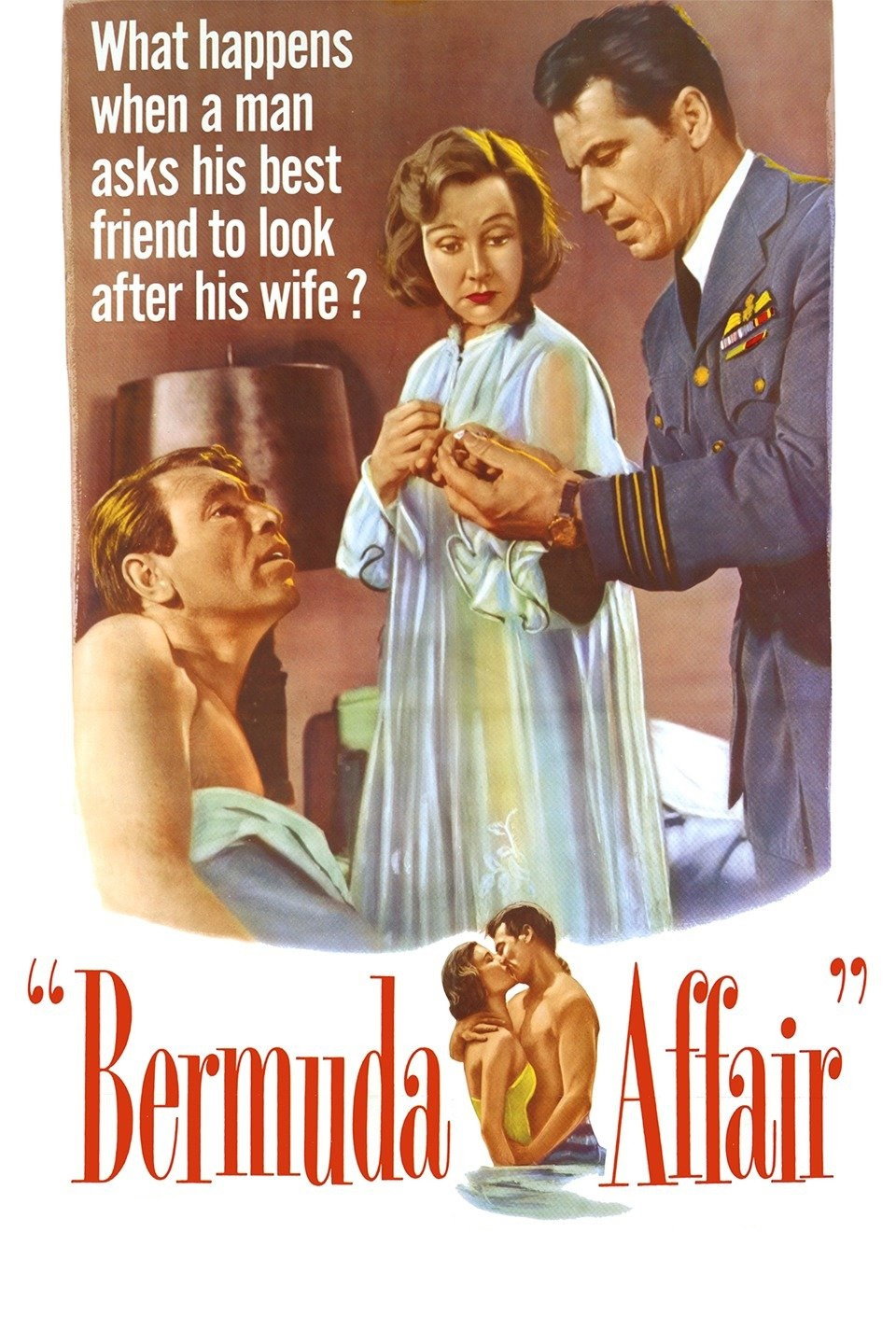 Bermuda Affair movie poster print