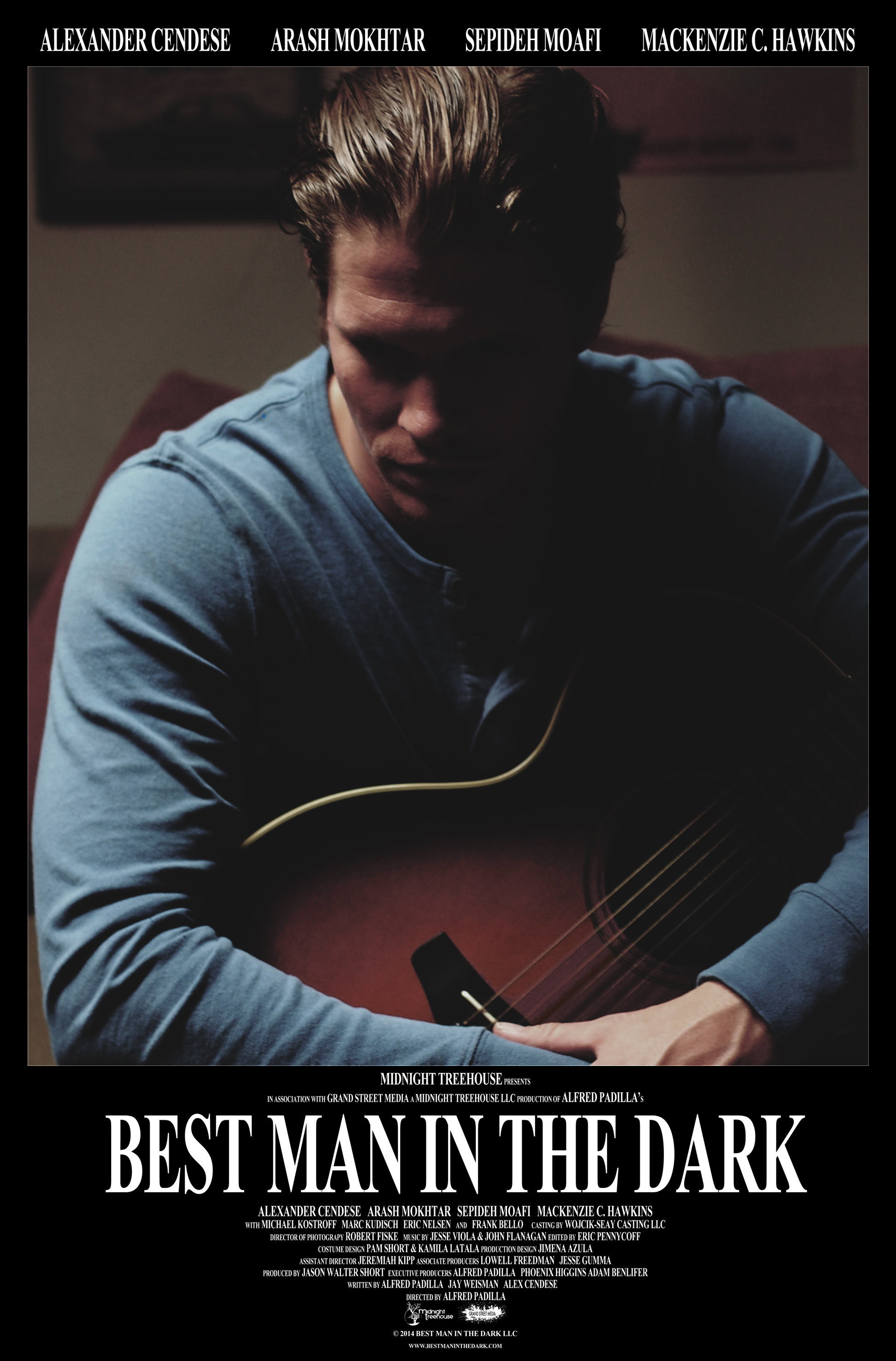 Best Man in the Dark movie poster print