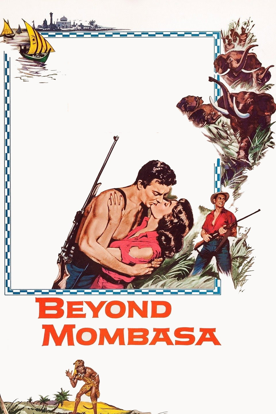 Beyond Mombasa movie poster print