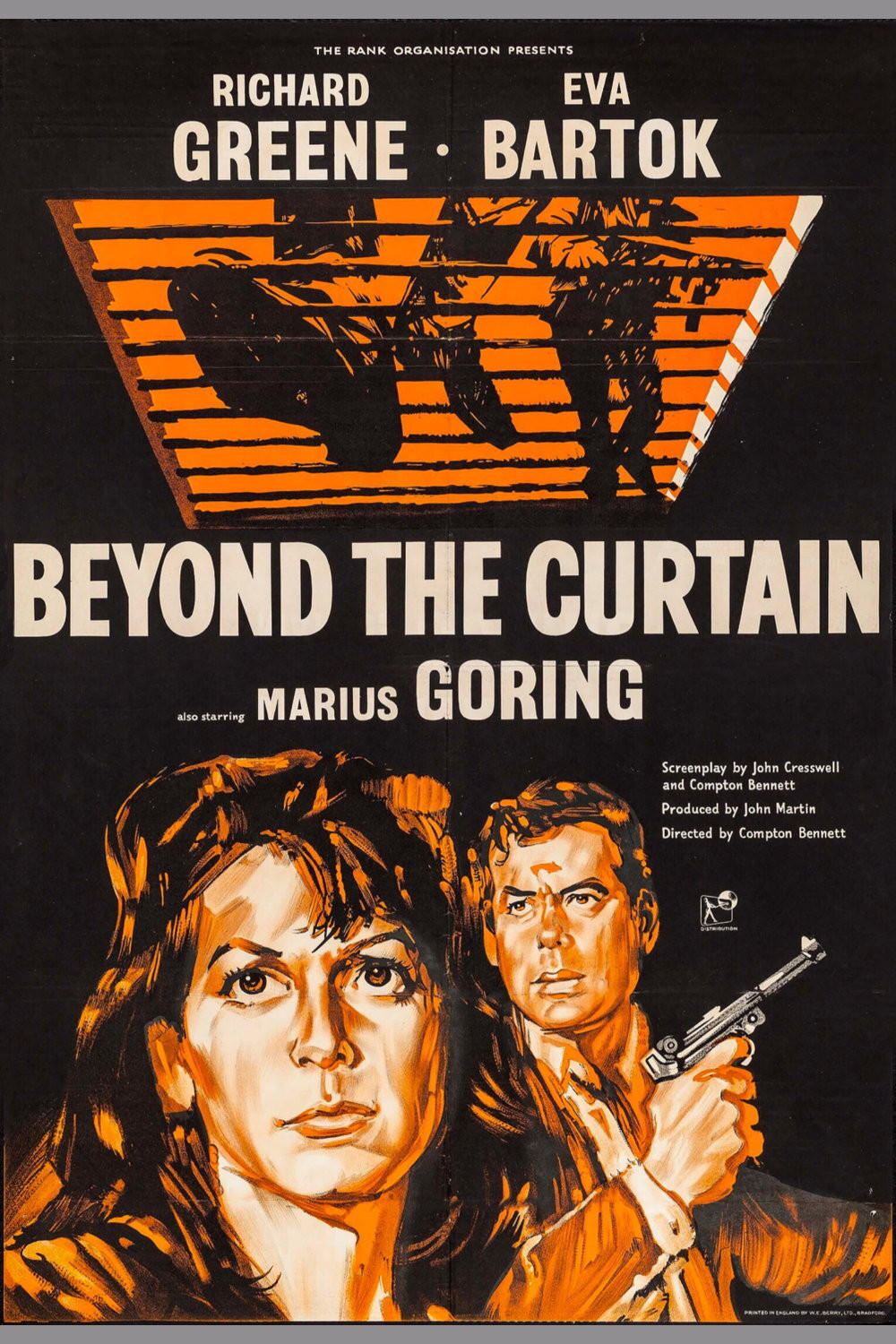 Beyond the Curtain movie poster print