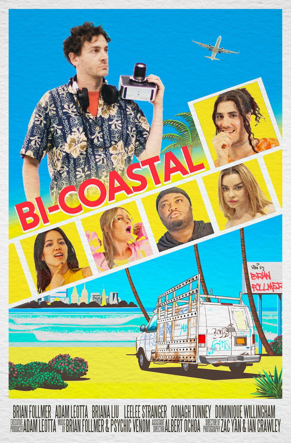 Bi-Coastal movie poster print