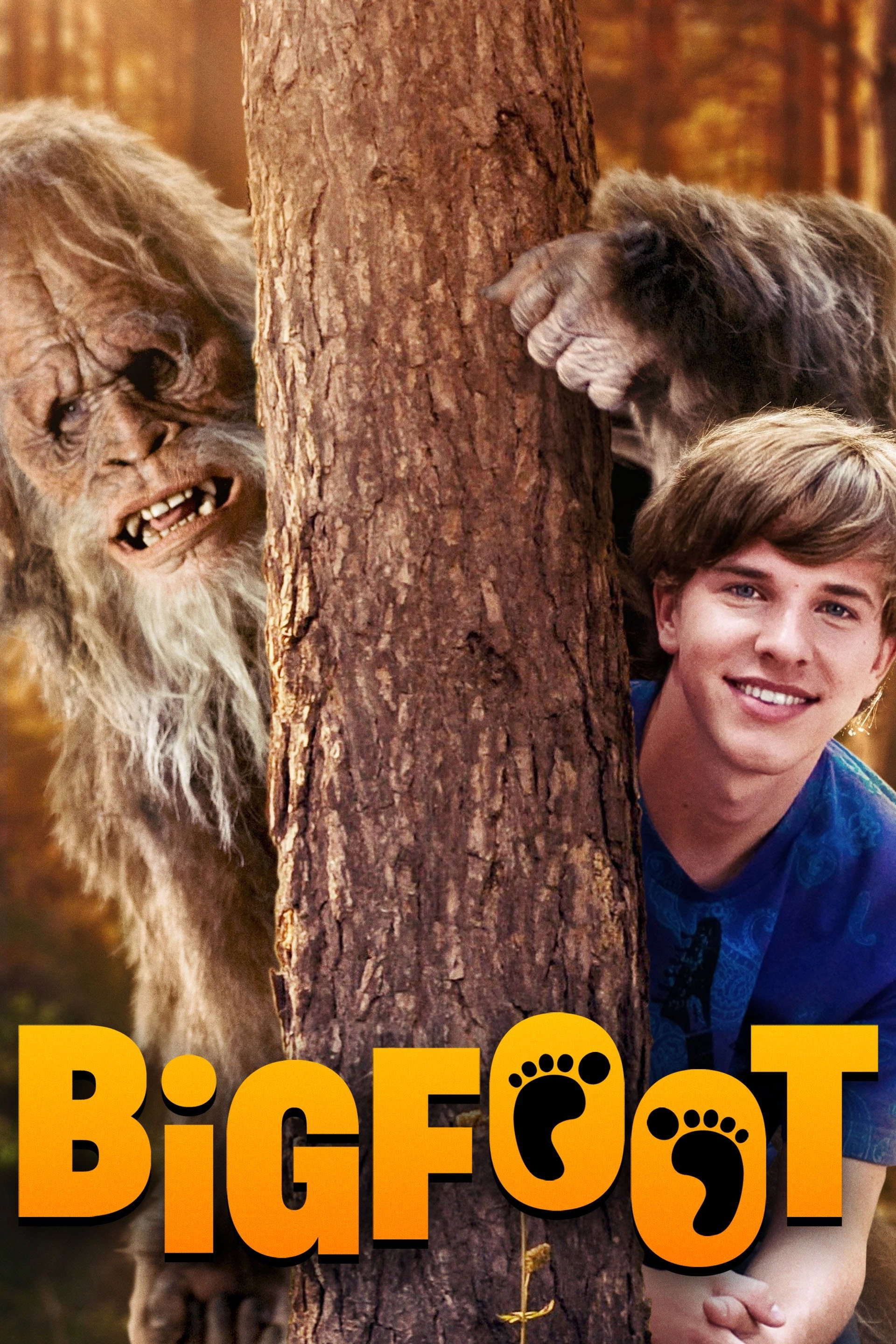 Bigfoot movie poster print
